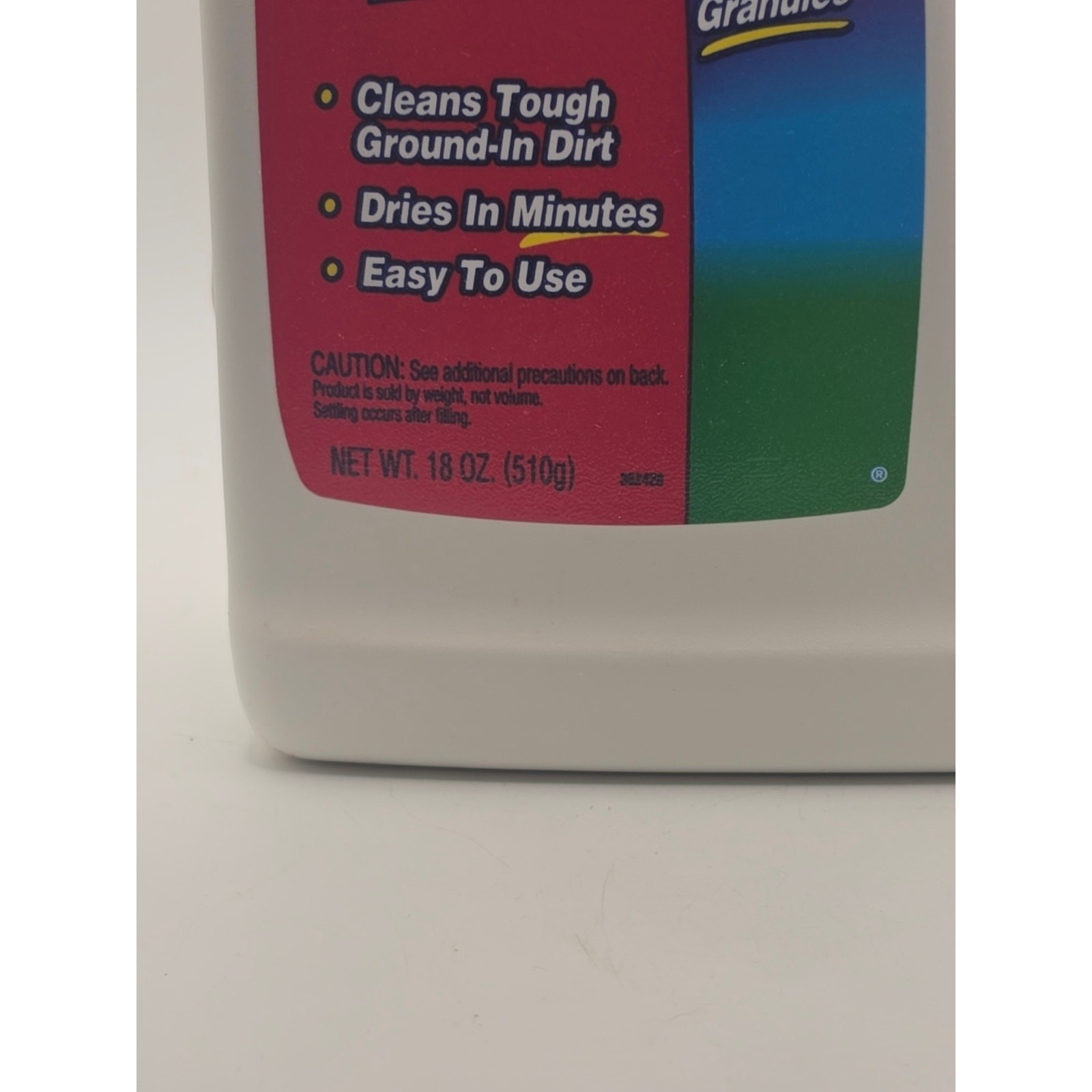 Full Bottle RESOLVE High Traffic Carpet Cleaning Granules Discontinued