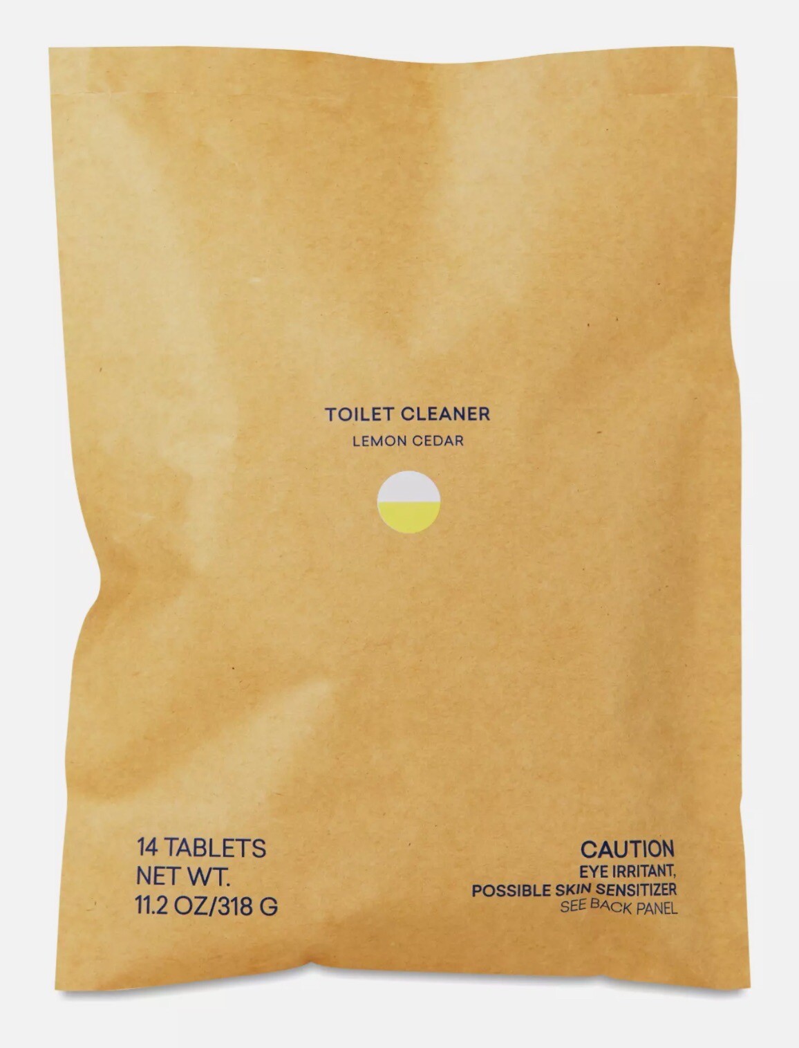 BLUELAND Toilet Cleaner Lemon Cedar Refill Bag 14 Tablets New