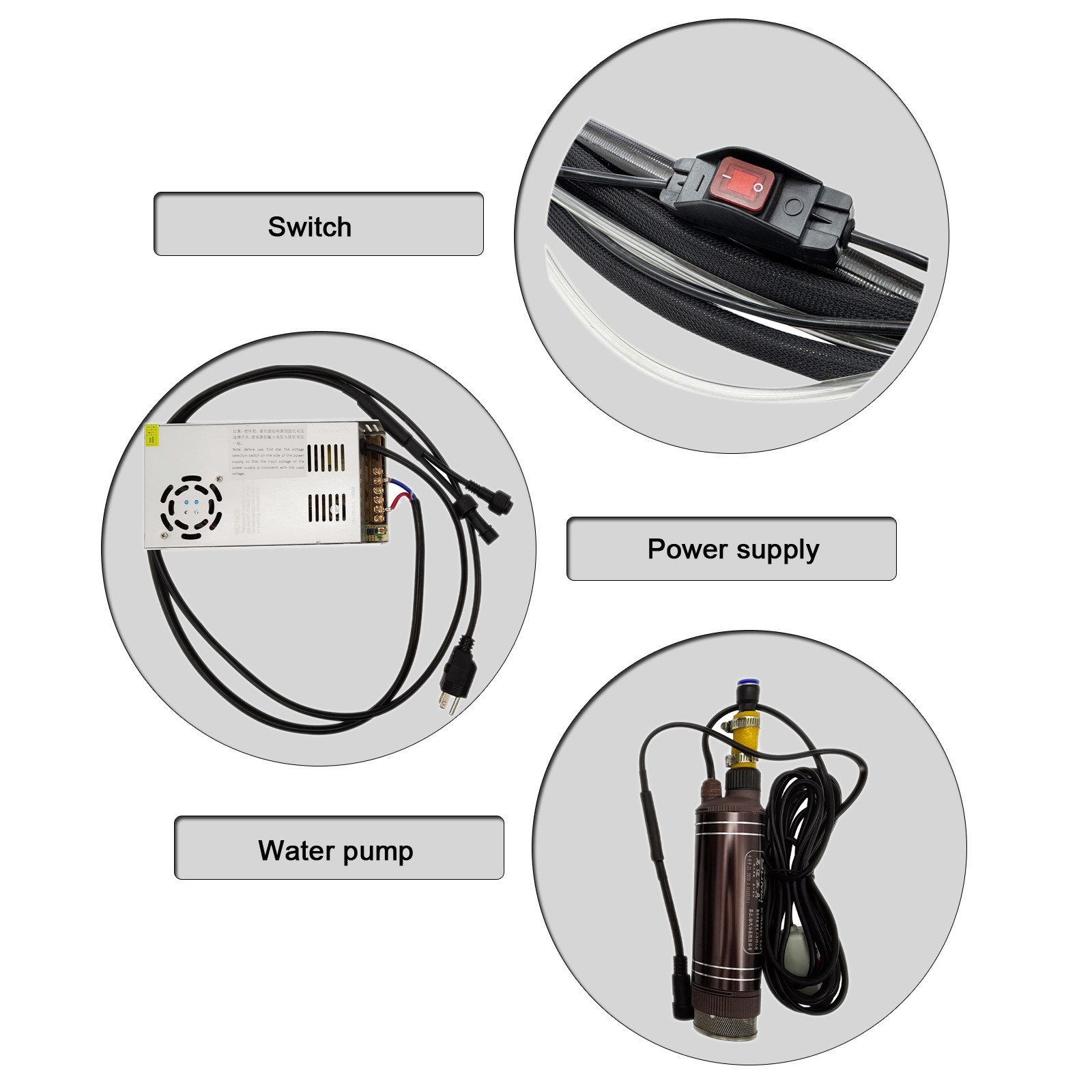 110V 150W 5.12*3.61” Auto Solar Panel Cleaning Brush 16.4ft Grip 32.8ft Cord