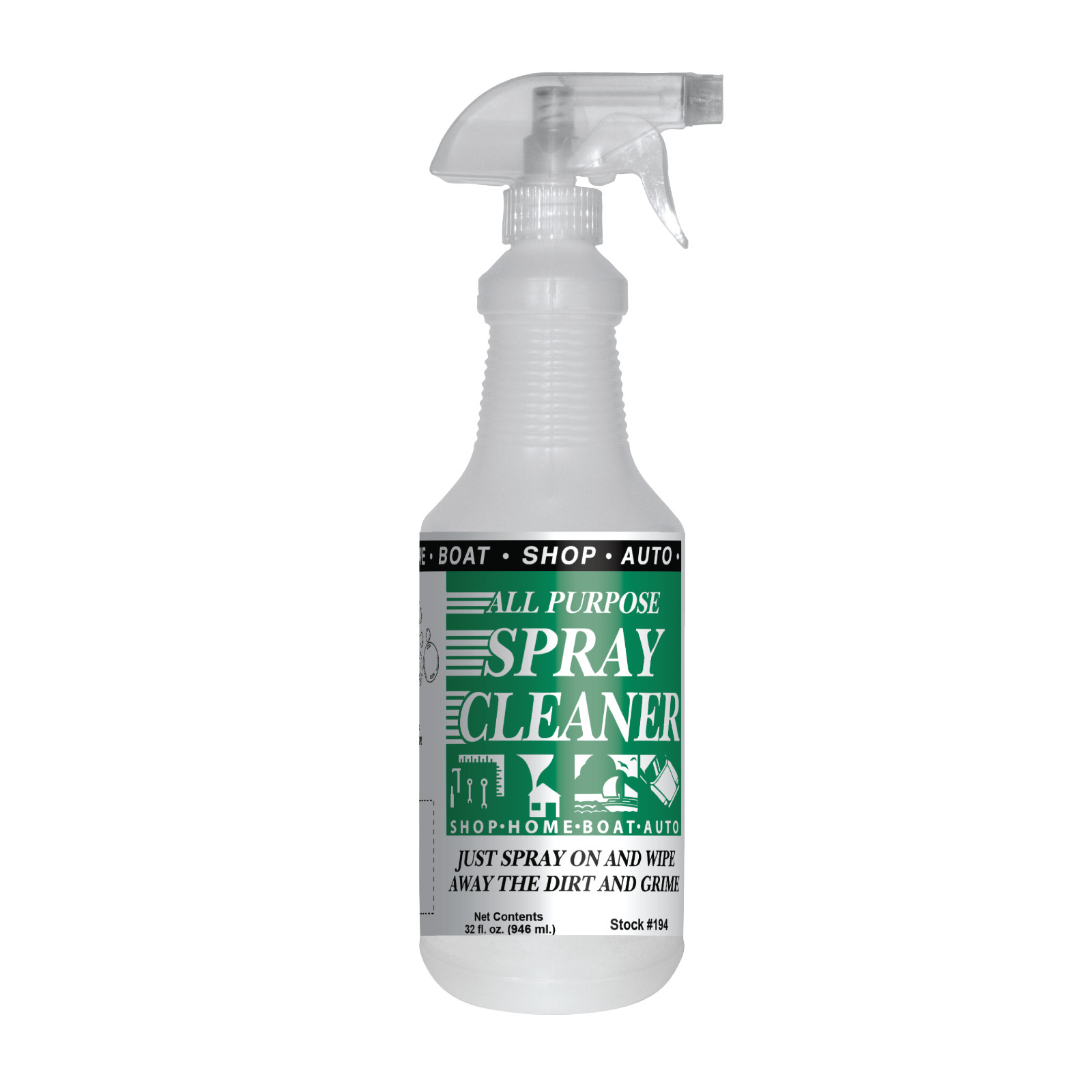 Korkay All Purpose Spray Cleaner #194 TOUGH on dirt