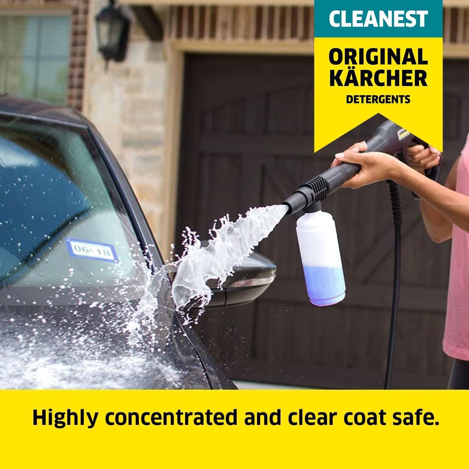 1 Quart Pressure Washer Vehicle Detergent and Wax – Power Washer Soap for Cars,