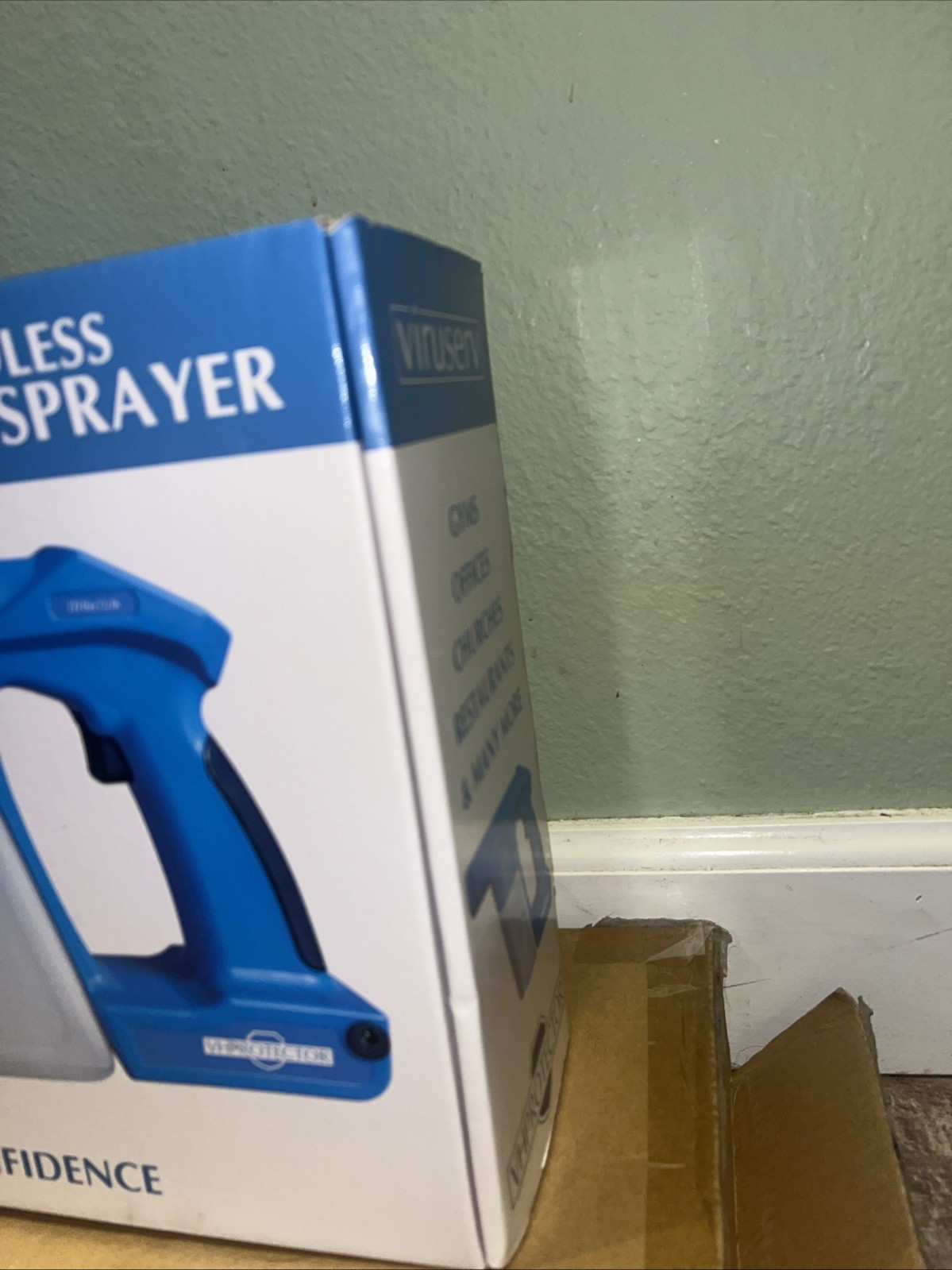 Viruserv – VH Protector – Handheld Electrostatic Disinfectant Sprayer – SEALED