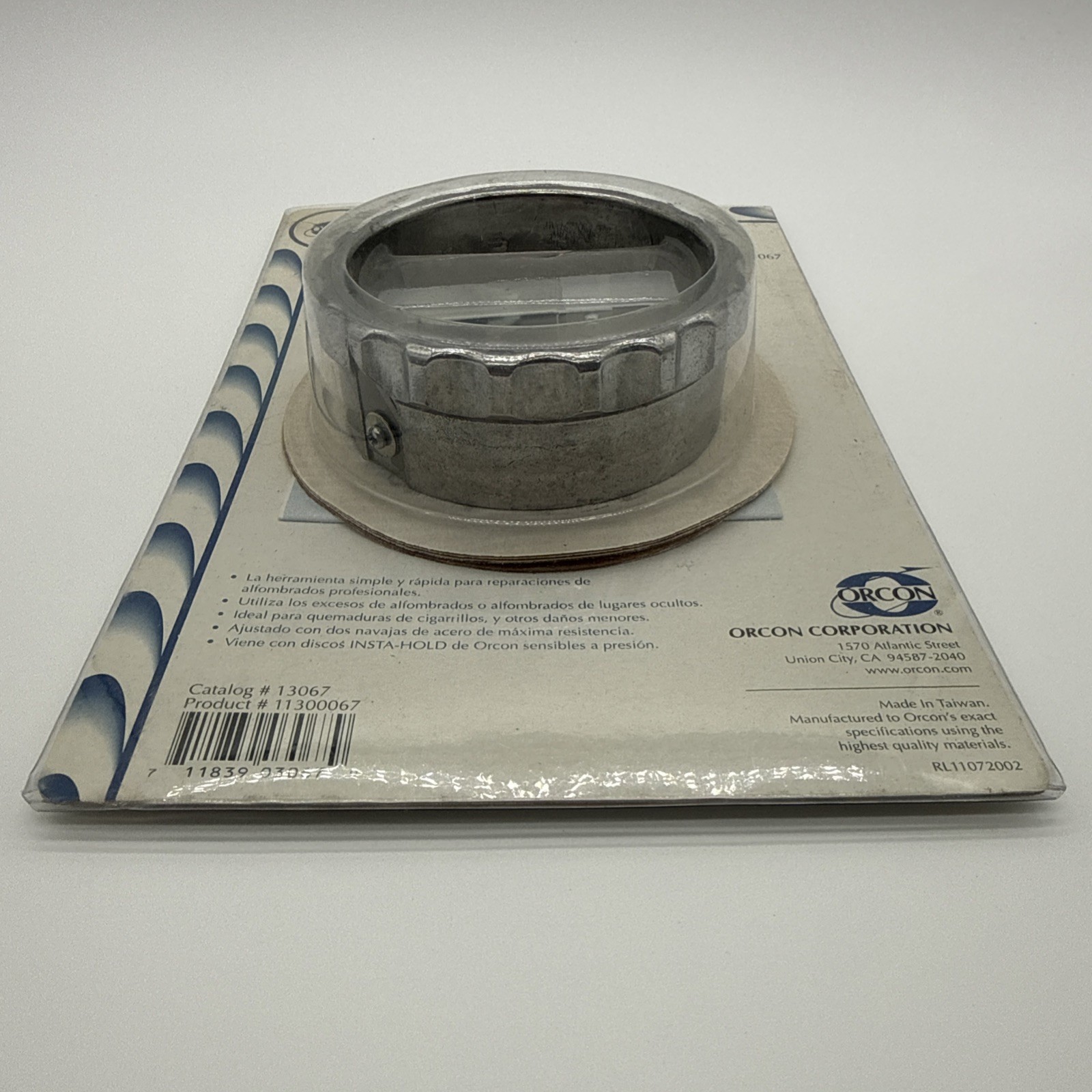 Orcon 3″ Diameter Professional Carpet Repair Kit 13067 with 6 Pressure Discs