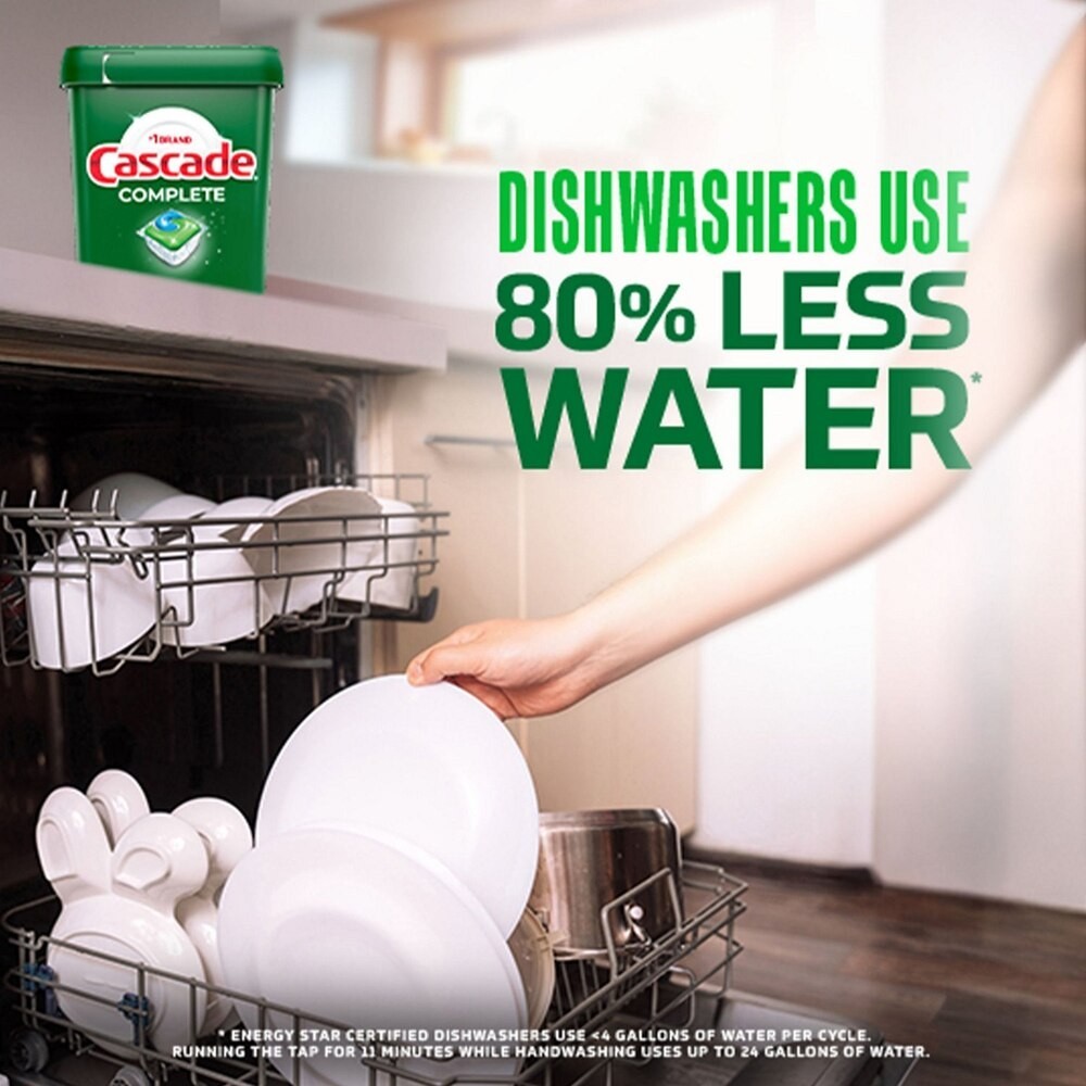 Cascade Complete Dishwasher Detergent ActionPacs, Fresh Scent, 78 ct