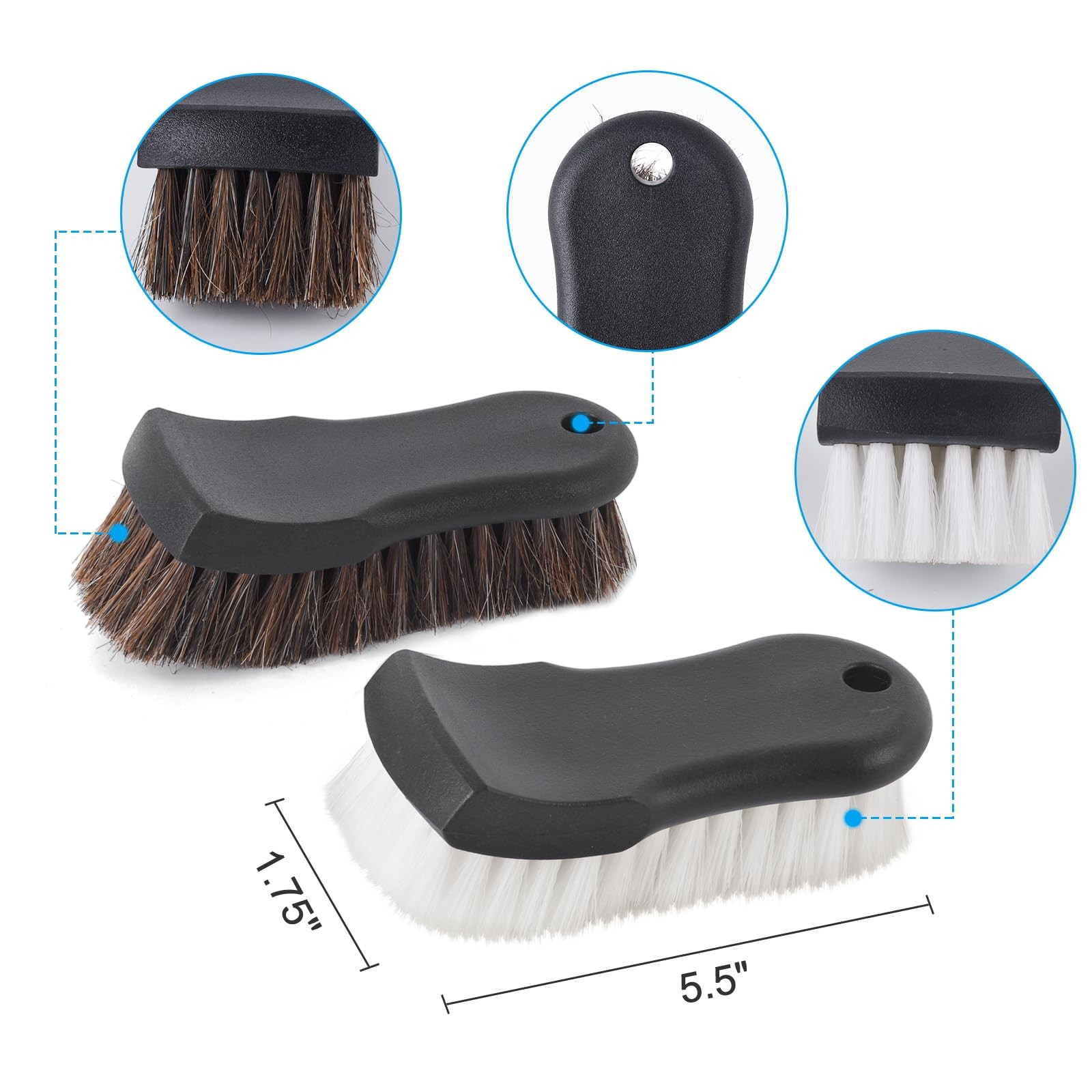 Upholstery Brush, Upholstery Brush Set, Leather Cleaning Brush, Carpet Brush …