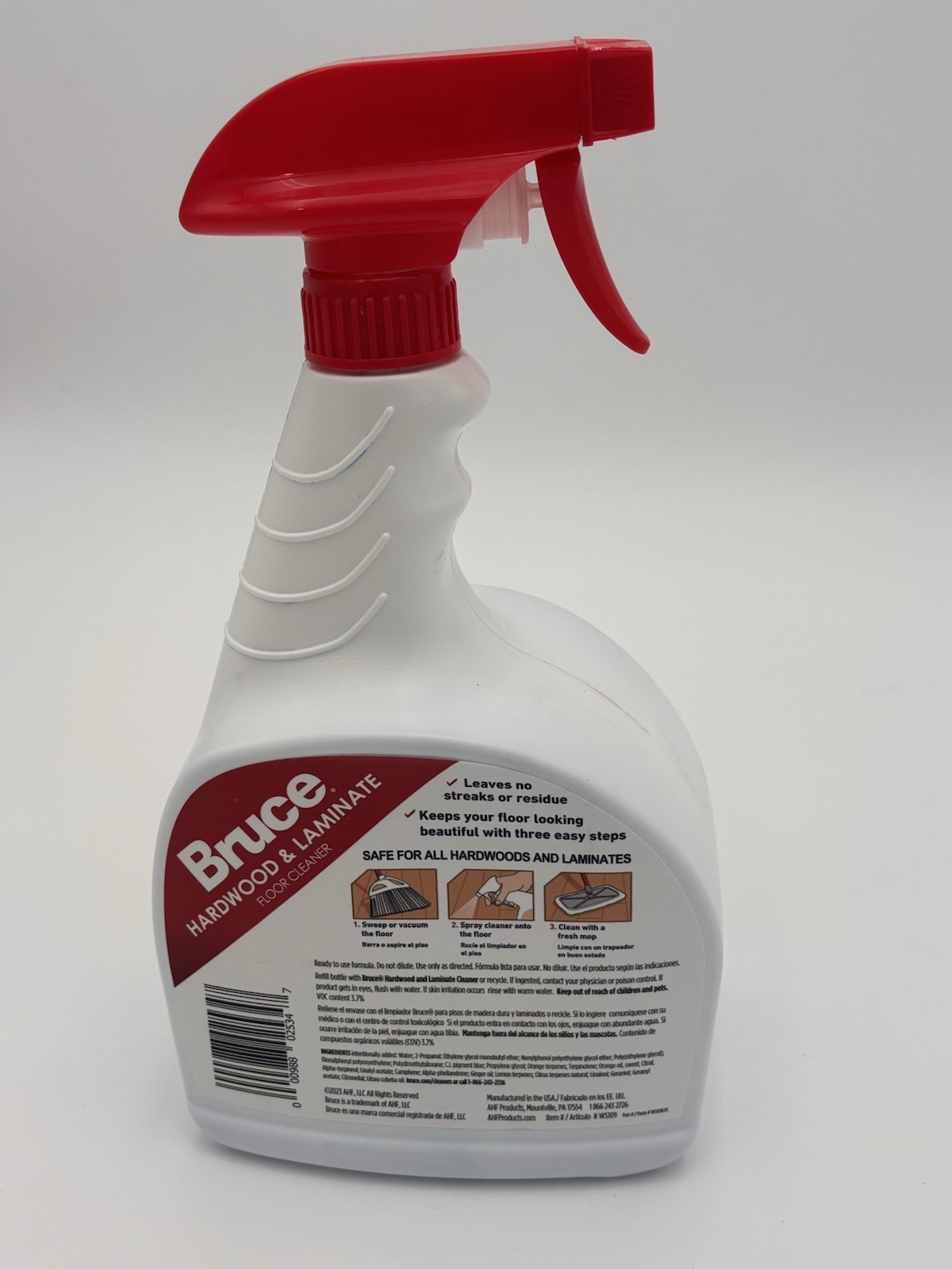 5 PACK Bulk deal – Bruce Hardwood & Laminate Floor Cleaner Spray 32 Oz Each