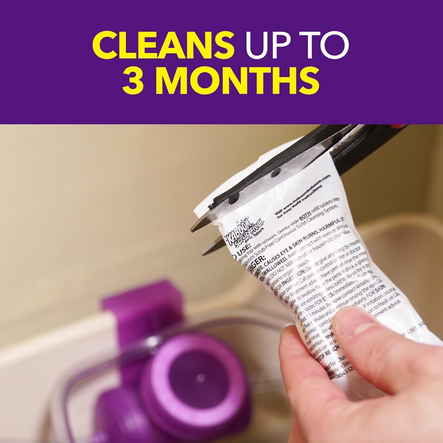 Free! Toilet Bowl Cleaner System Cleans To 6 Months w/ 2 Refills