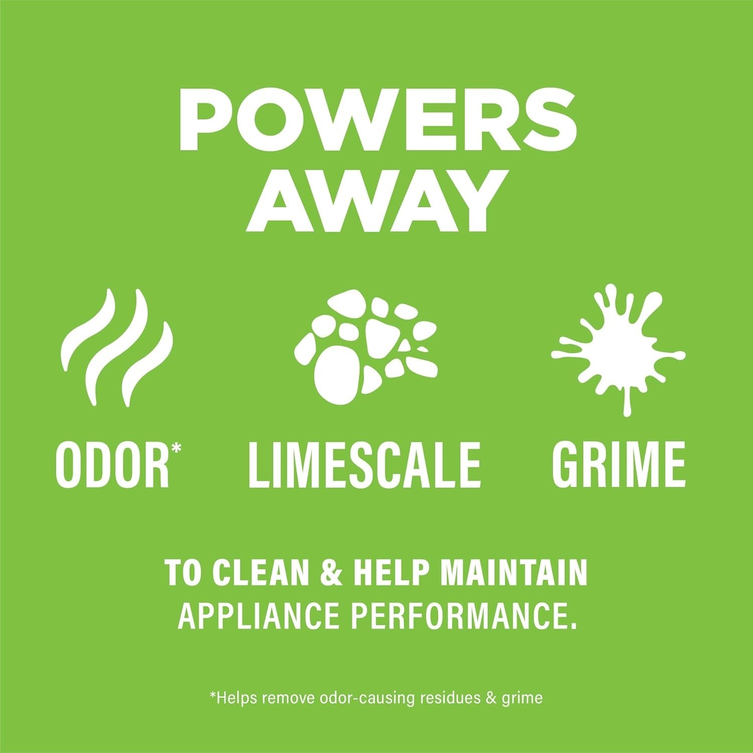 Septic Safe Dishwasher Cleaner Tablets – 6 Supply, Powerful Odor Control