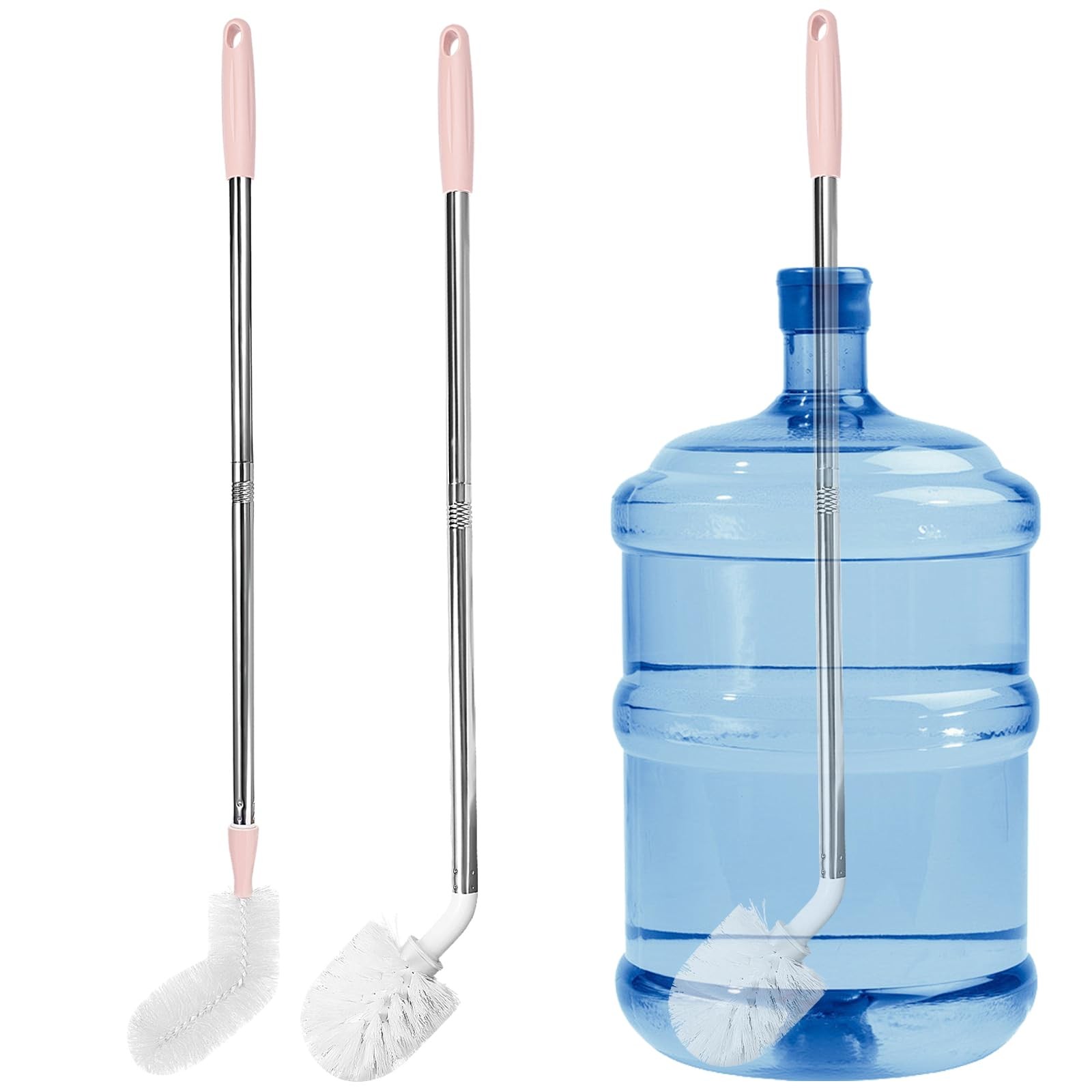 5 Gallon Water jug Cleaning Brush，2 Pack Bucket Brush, Kettle Brush, Cleaning…