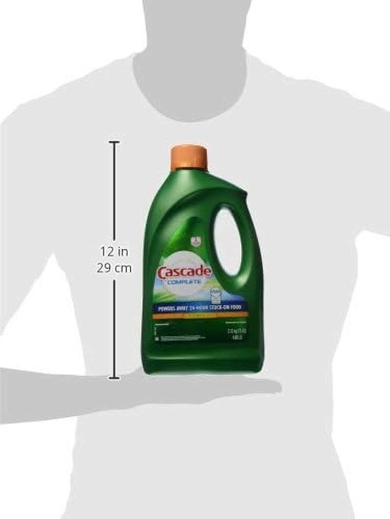 Complete Dishwasher Detergent Liquid Gel, Dish Detergent, Dishwasher Soap, Citru