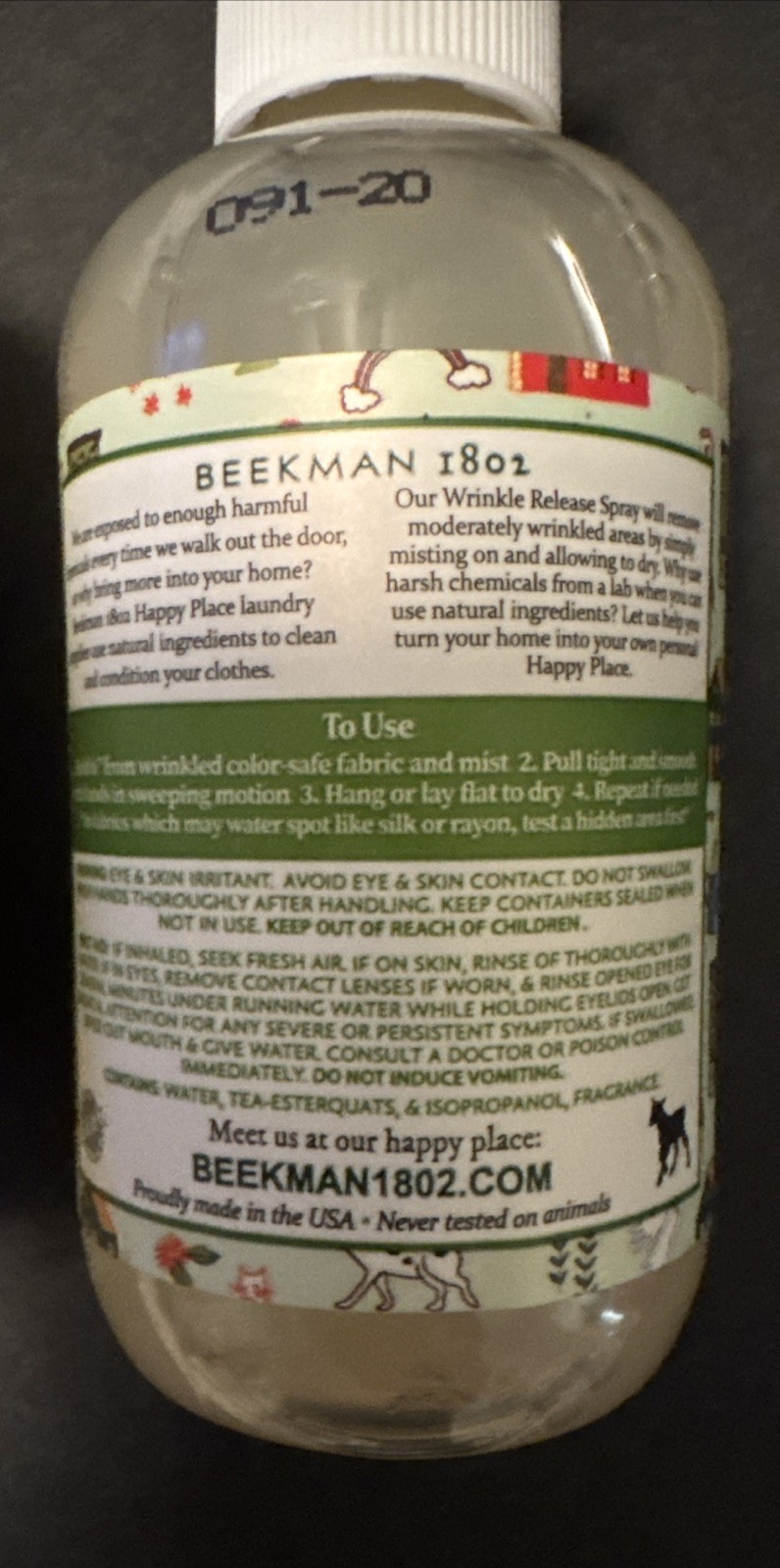 Beekman 1802 Happy Place 5-Piece Laundry Sample / Travel Kit – Sweet Grass NEW