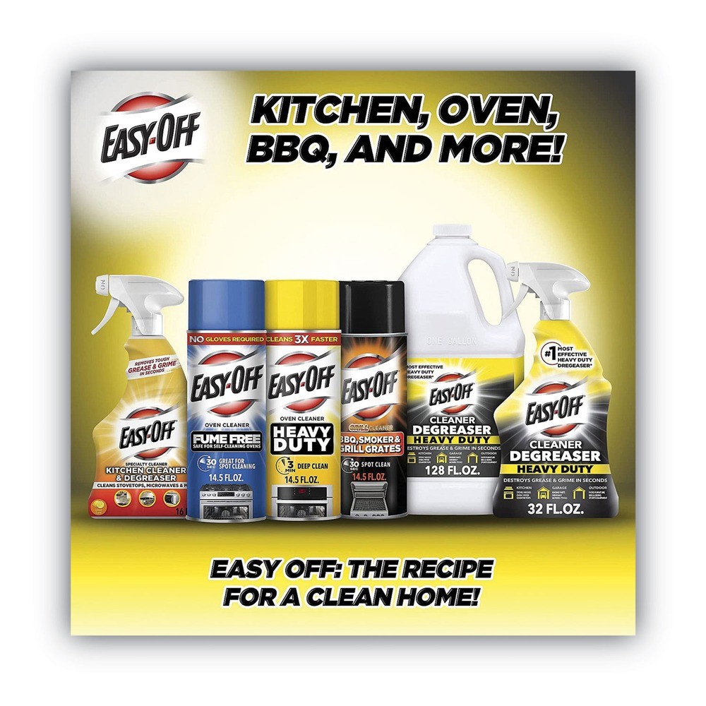 EASY-OFF 62338-87979 14.5 oz Heavy Duty Oven Cleaner – Fresh Scent New