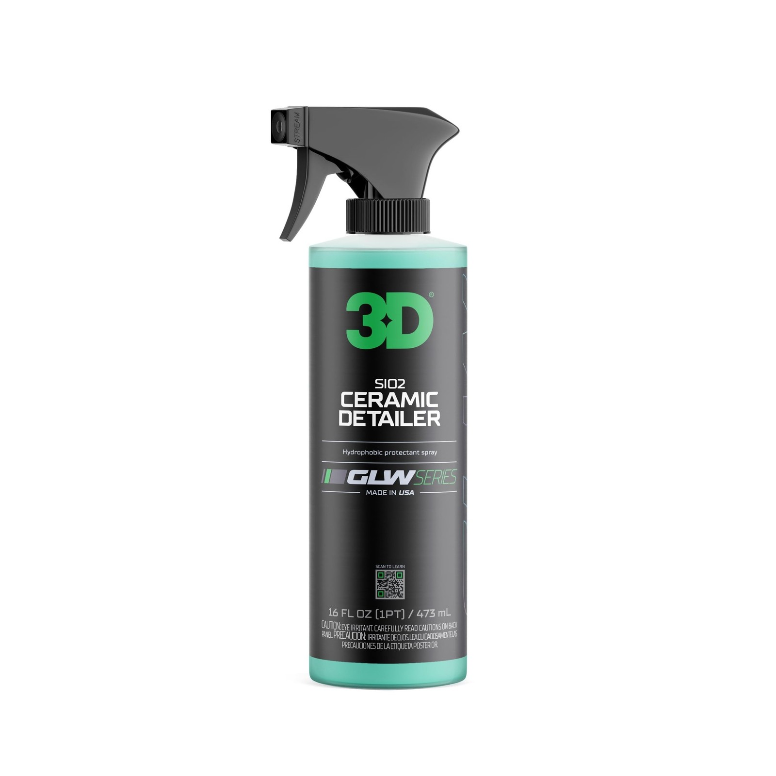3D Ceramic Detailer, GLW Series | Hyper Gloss Finish | SiO2 Peak Hy… Fast Ship