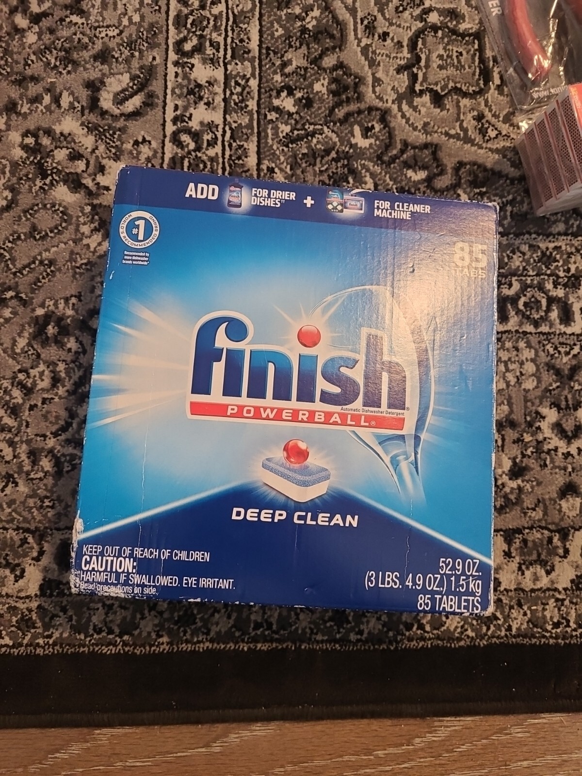 Finish Powerball Dishwasher Detergent Tablets (85 ct./Pack)