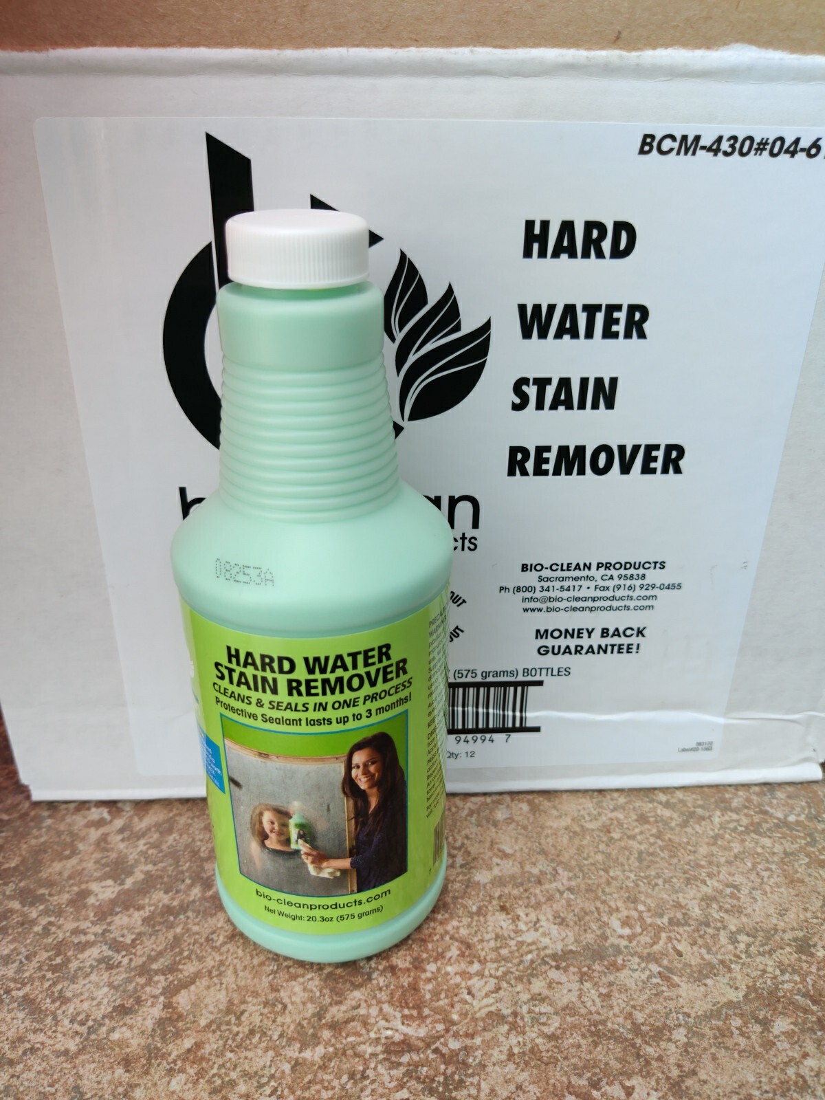 Bio Clean B01M7T3D99 Eco Friendly Hard Water Stain Remover 20.3oz Large