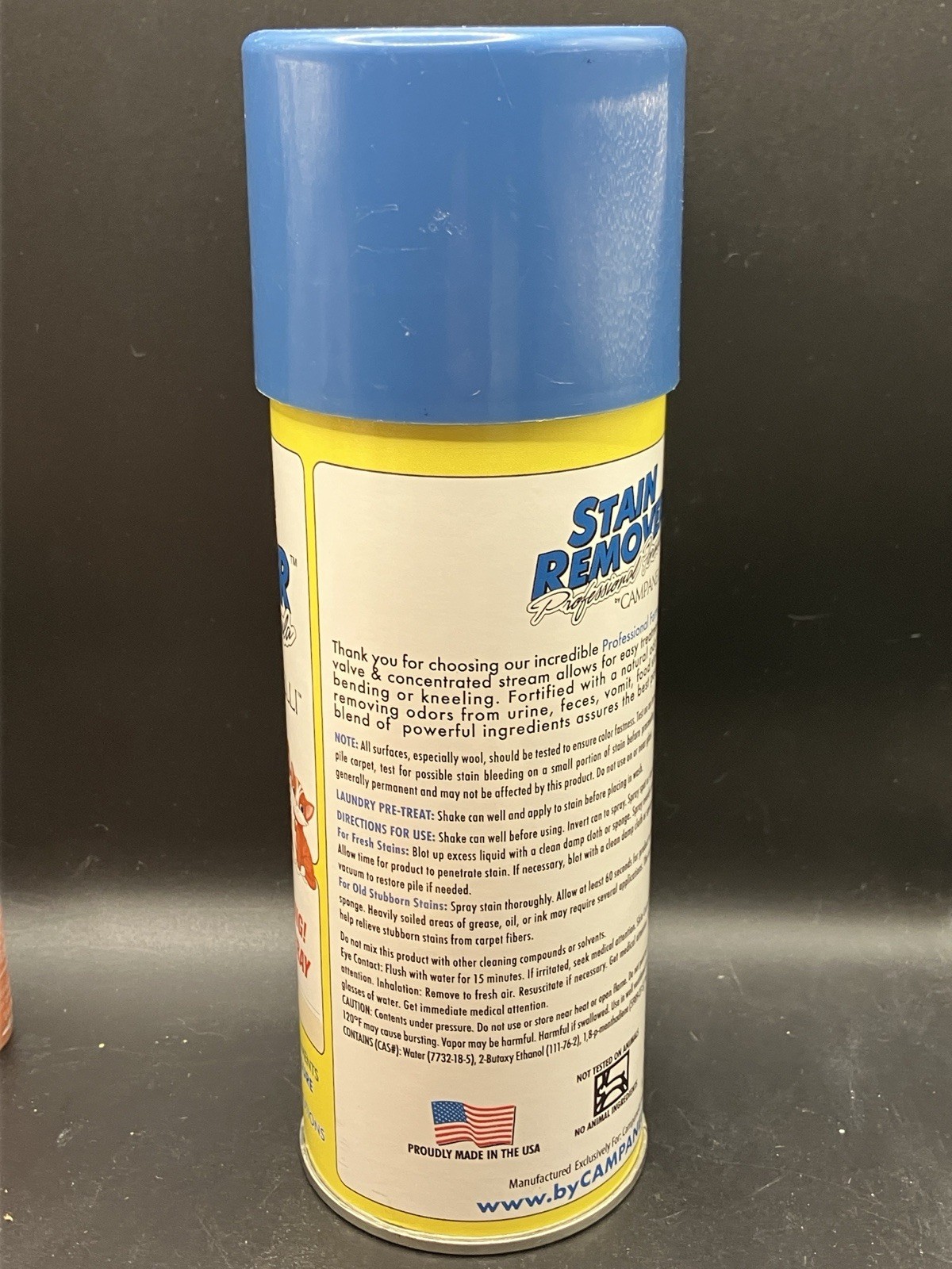 Campanelli Professional Formula Stain Remover Point & Spray Pet Odors x 2, Used