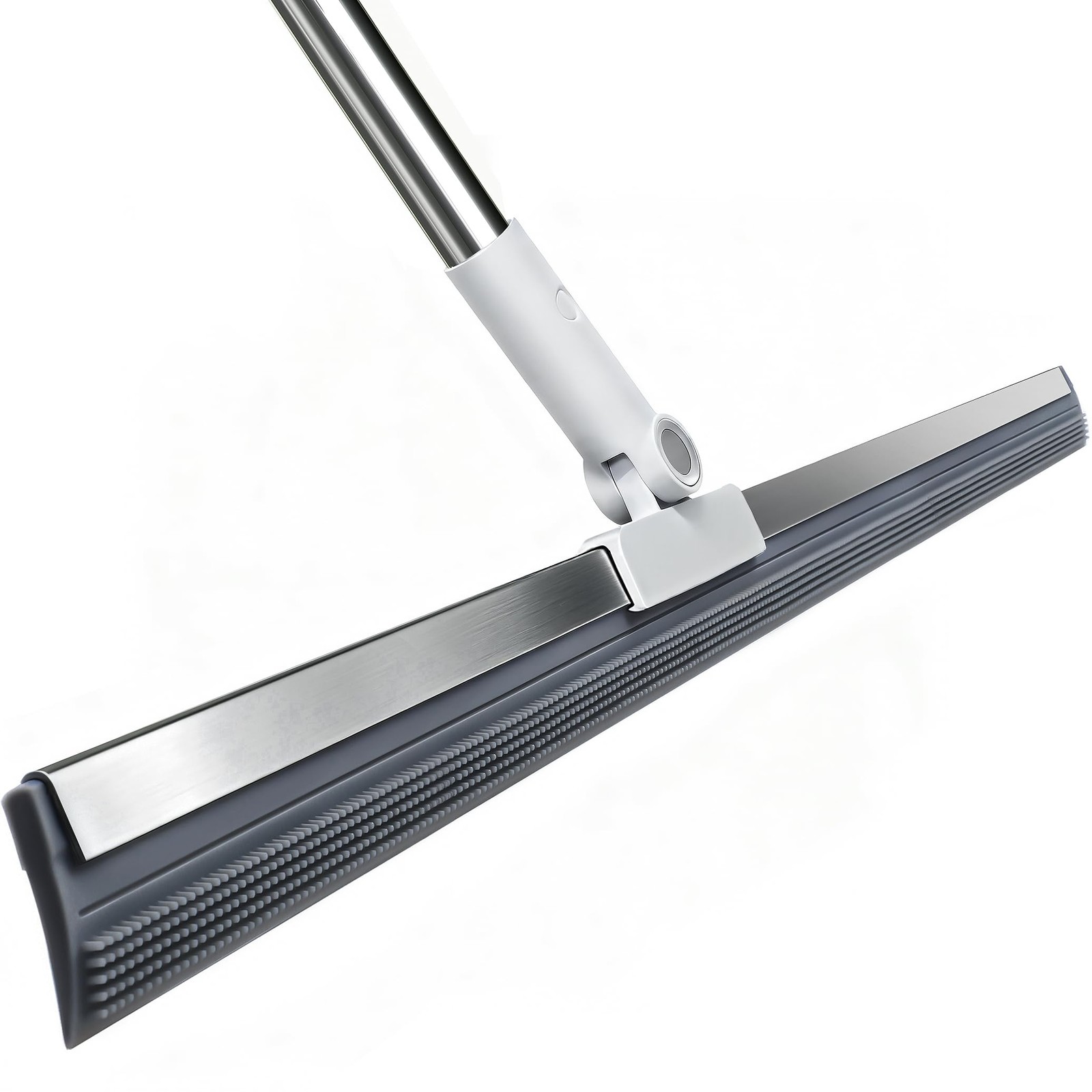 Purexa 19.7” Large Floor Squeegee for Concrete Floor with 51”-58” Telescop…