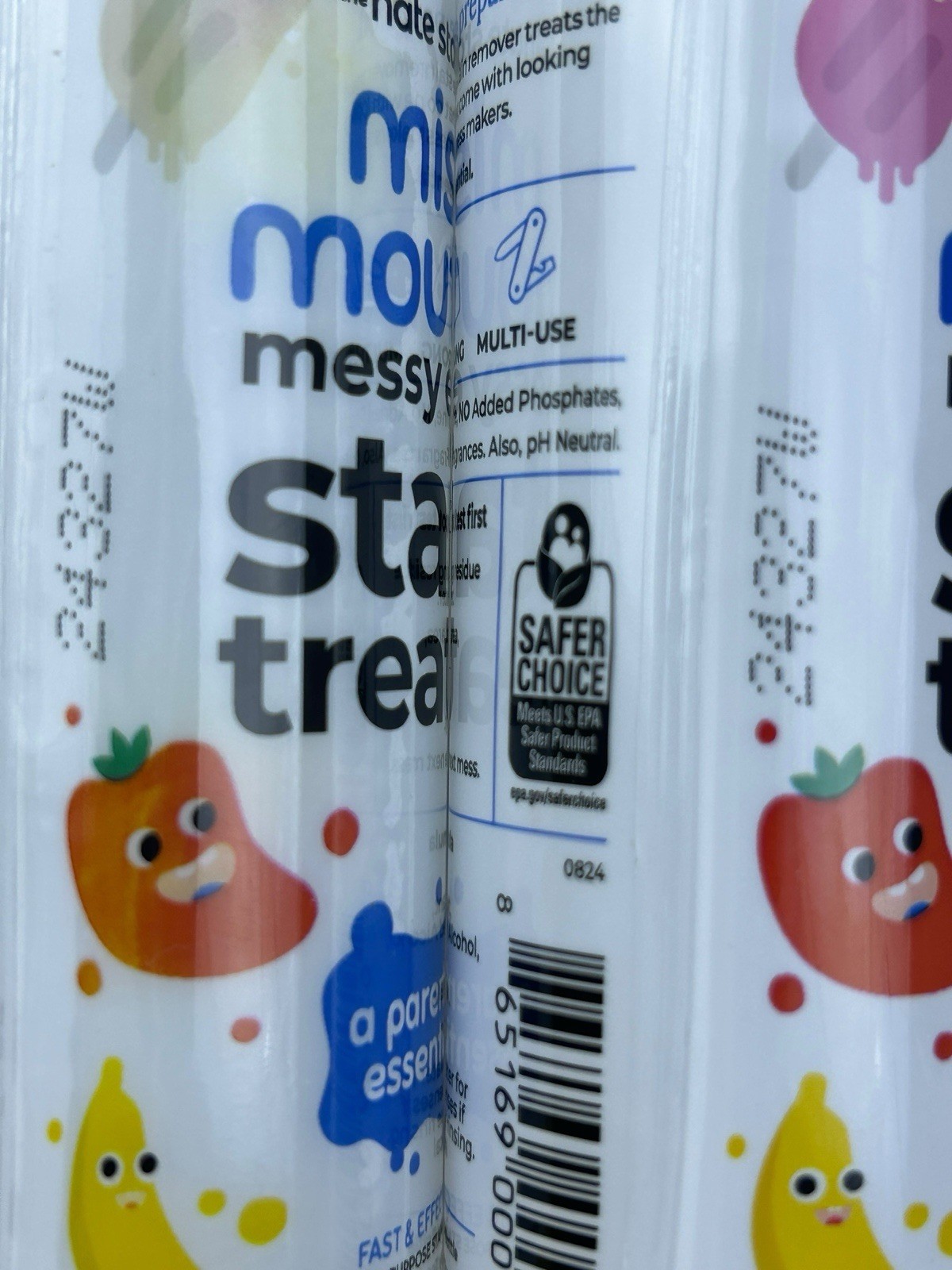 Hate Stains Co. Miss Mouth’s Messy Eater Stain Treater 4oz 2 Pack Set New Sealed