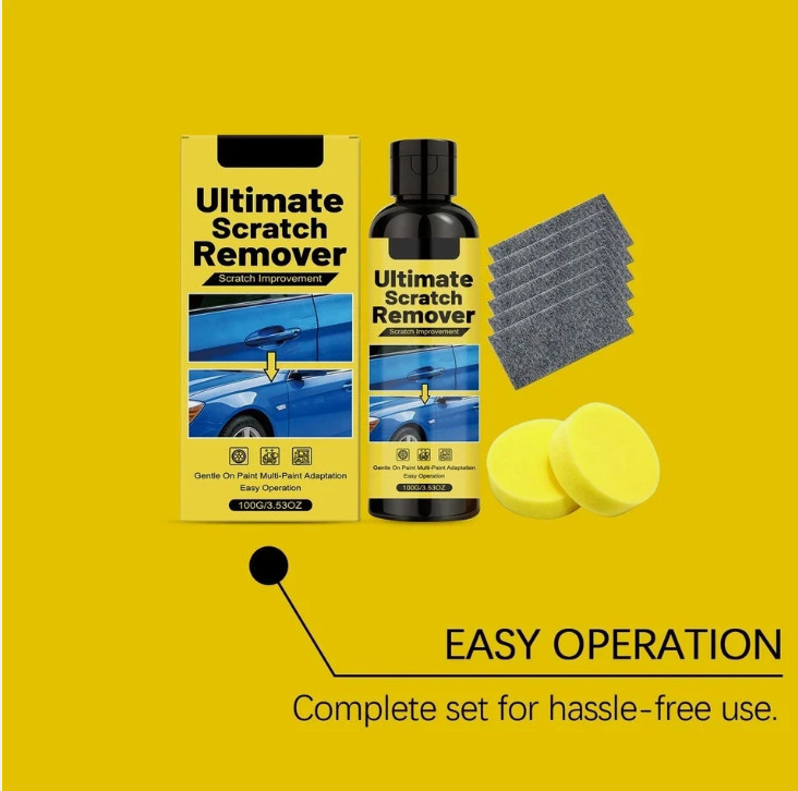 NanoPolix Scratch Remover–Eliminate All Car Scratches in 60 Seconds,Quick Fix