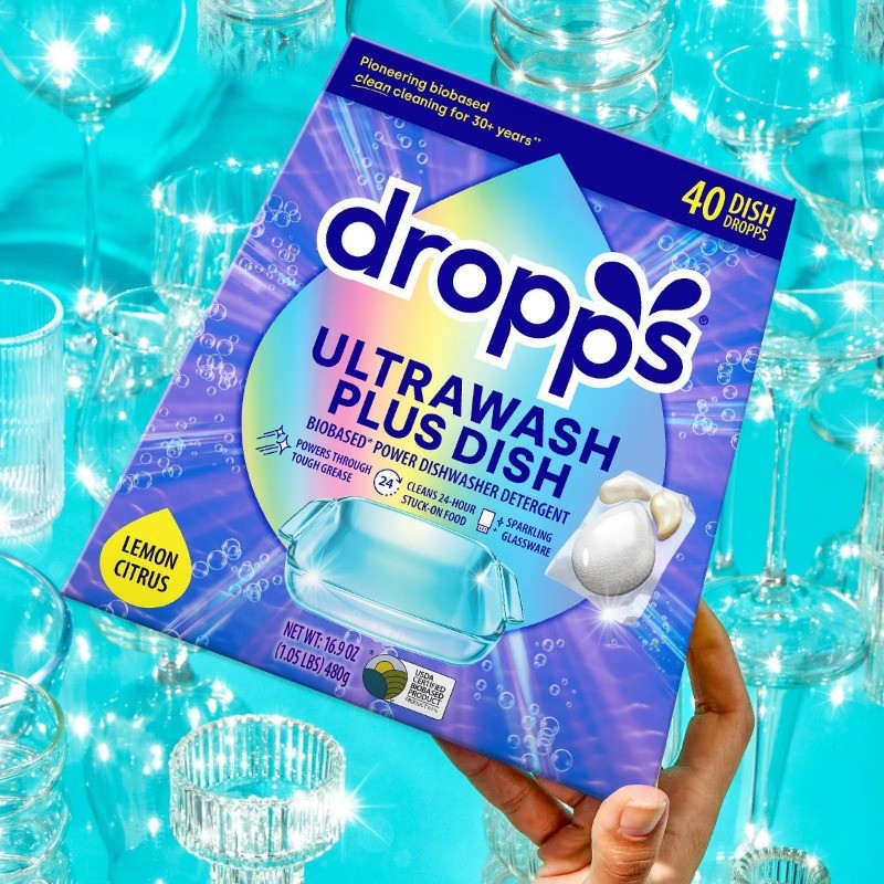 Dish UltraWash Plus Biobased Detergent Pods – Lemon Citrus – 16.93oz/40ct