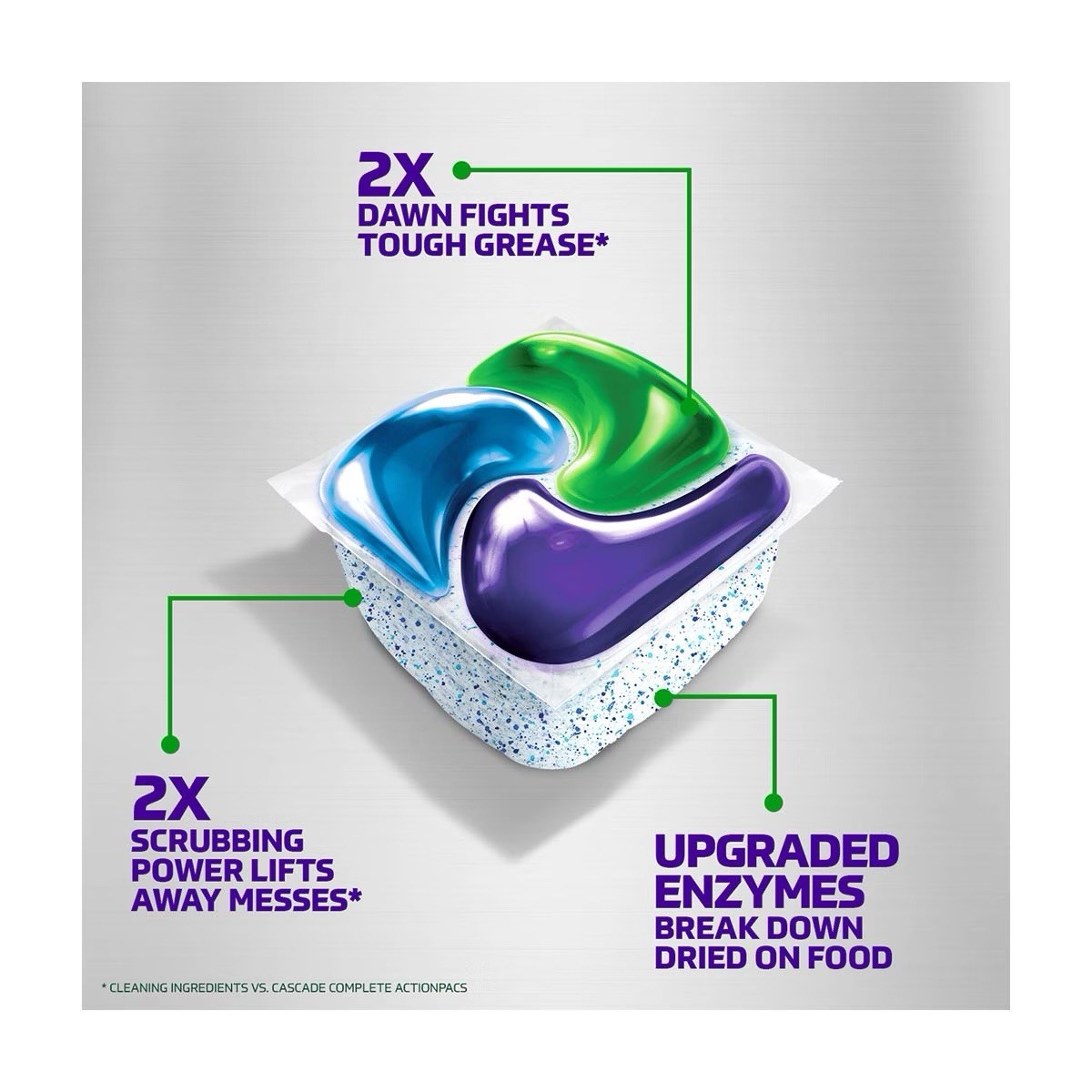 Cascade Platinum Plus Dishwasher Pods 52 Ct.