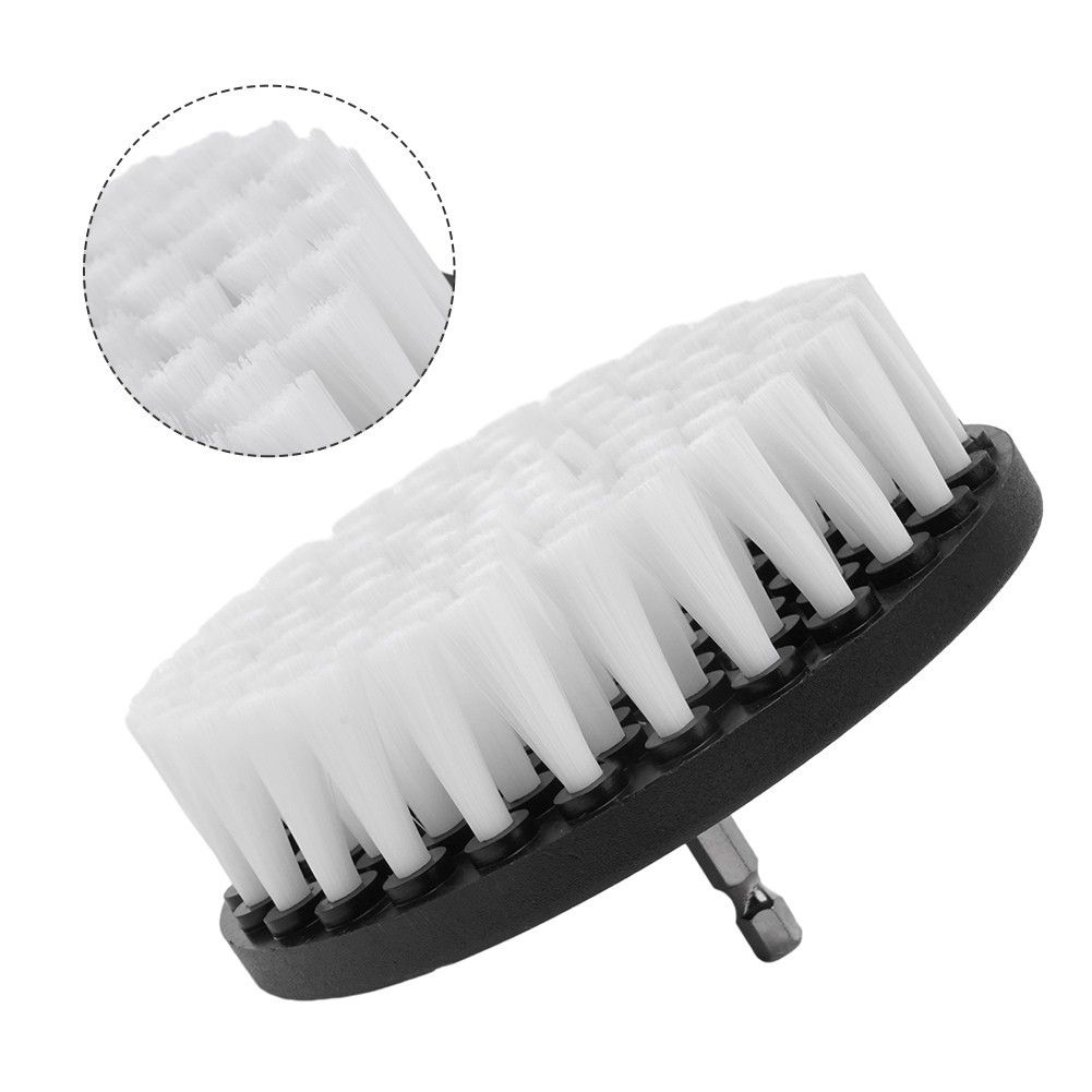 5 Inch Soft Electric Drill Brush Cleaner Tool For Cleaning Carpet Leather