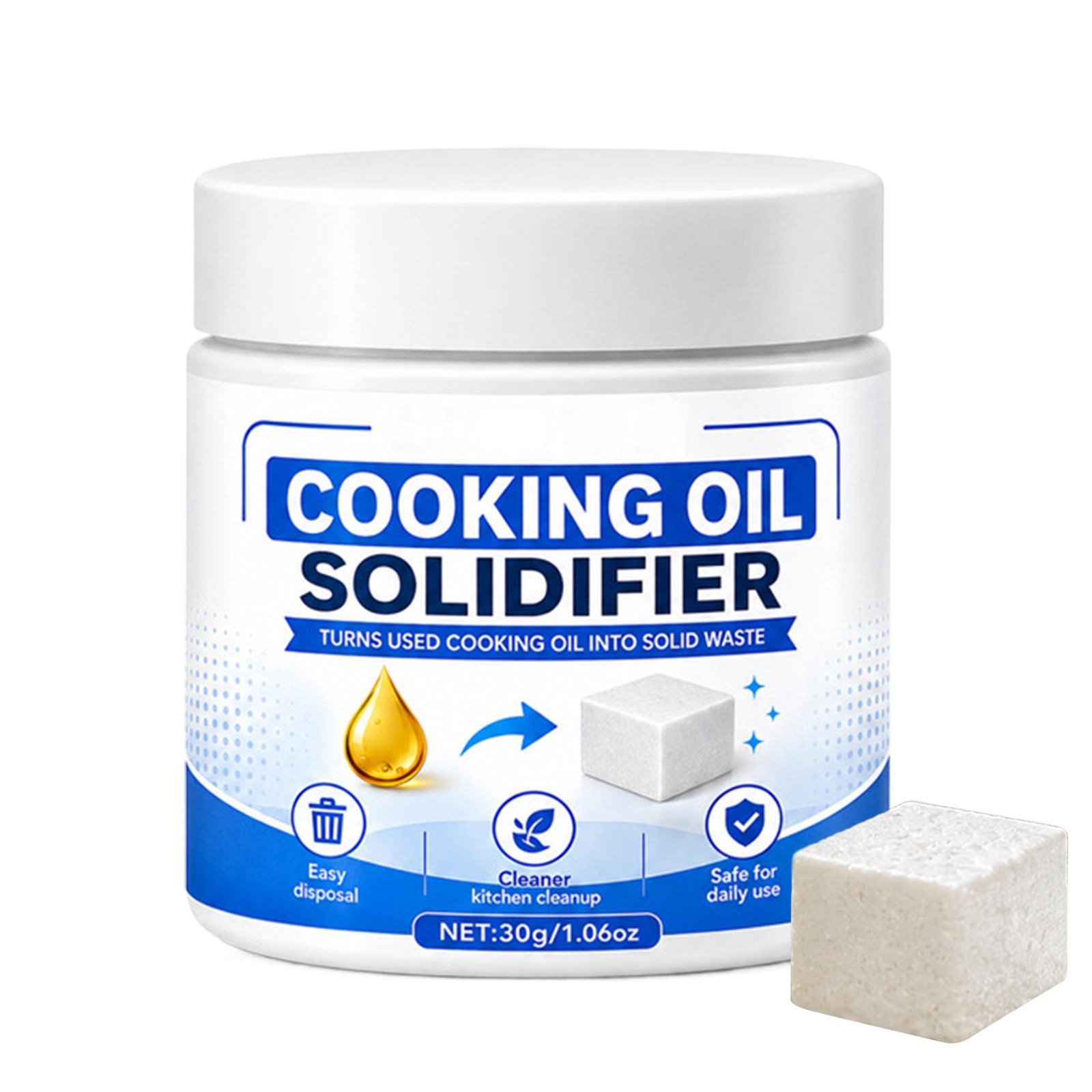 Instant Solidification Cooking Oil Solidifier, Cooking Oil Solidifier Powder, Gr