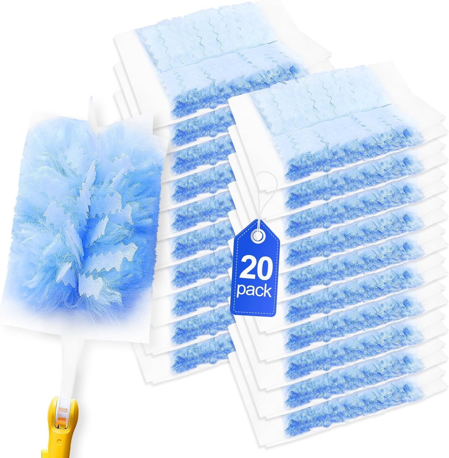 Duster Refill Compatible W/ Hand Duster Unscented Disposable Heavy Duty Duster