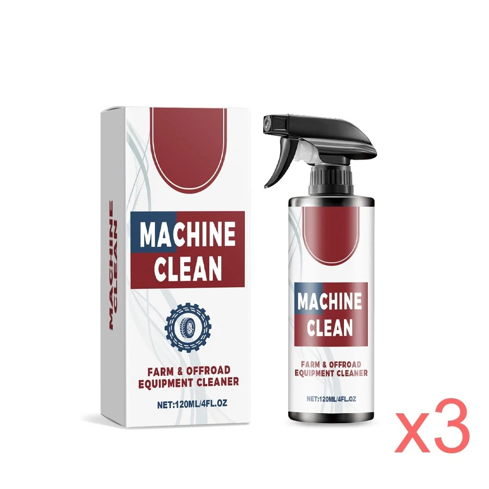 1~3x Heavy-Duty Outdoor All Purpose Cleaner, Machine Clean Spray 120ml