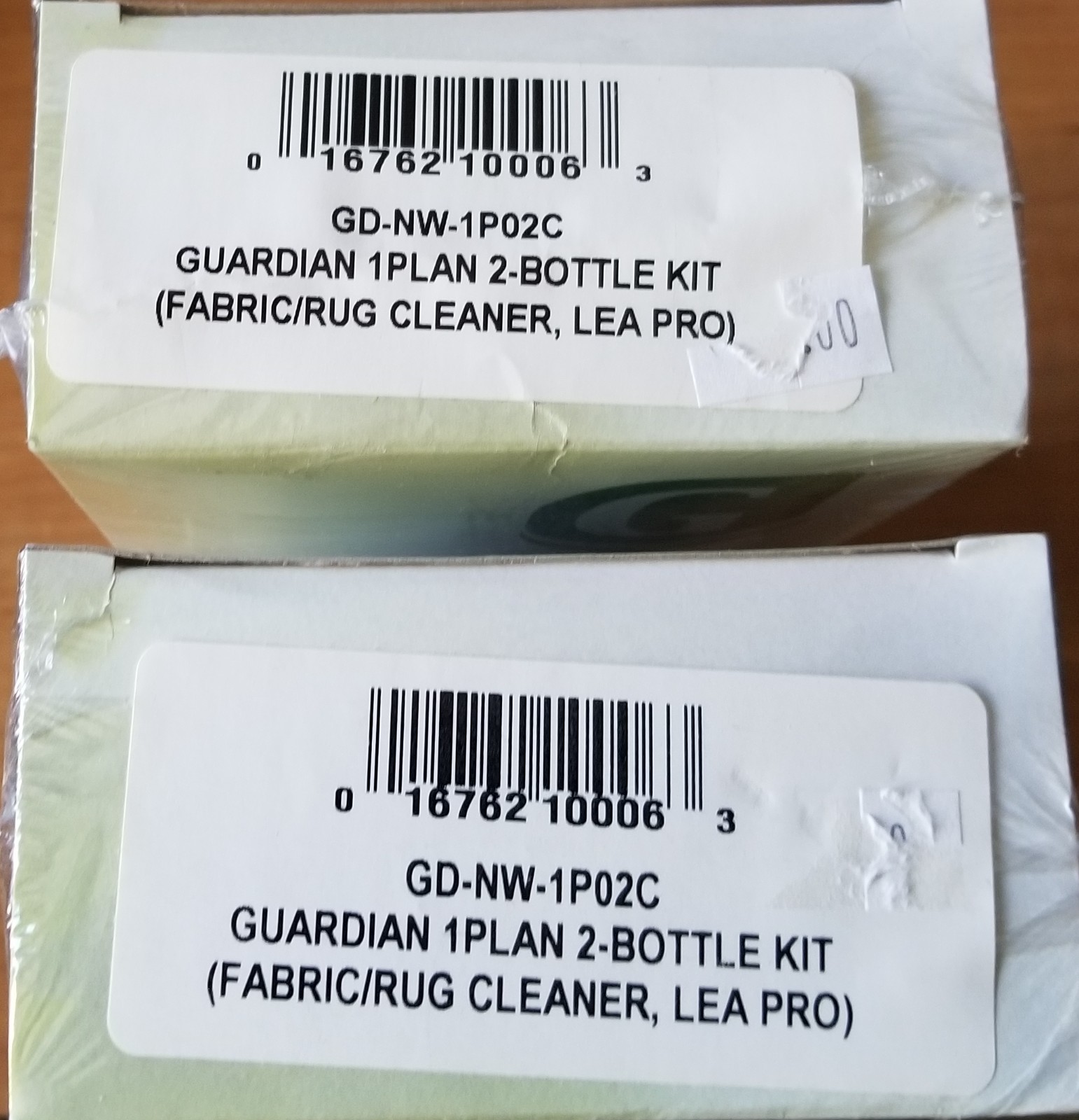 Guardian 1plan furniture care kit No bleach solvent low voc GD/NW/1p02c.sealed 2