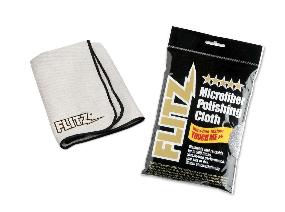 FLITZ 50 G (1.76 OZ) TUBE PROFESSIONAL POLISH W/ FLITZ POLISHING CLOTH