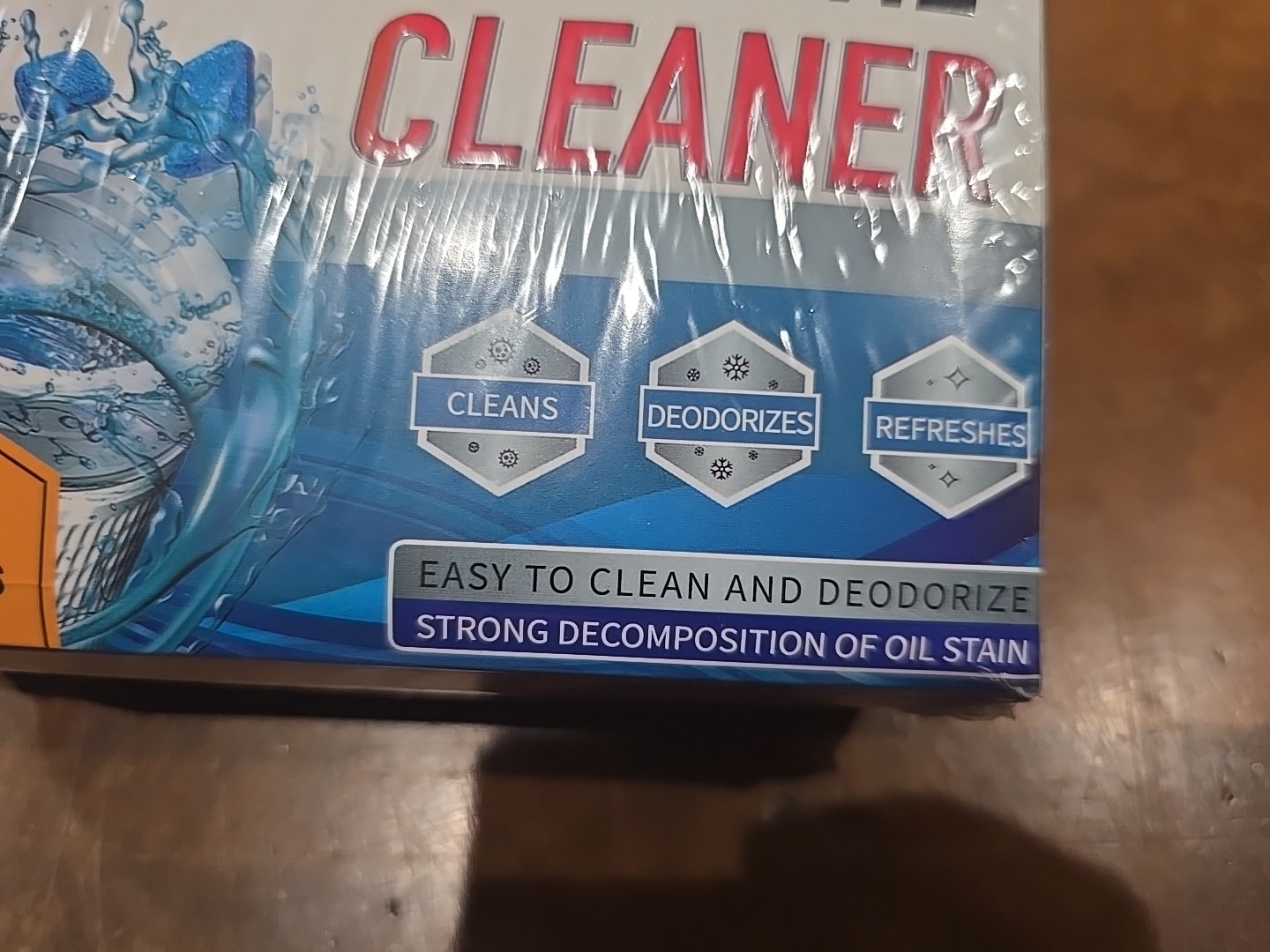 Washing Machine Cleaner Tablets 24 Pack Cleans/Deodorizes/Odor Removal Sealed