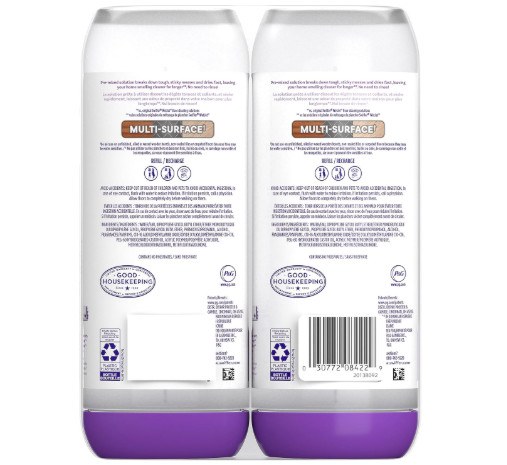 Swiffer Power Mop Floor Cleaning Solution Fresh Scent Floor Cleaner,25.3 oz, 2x.