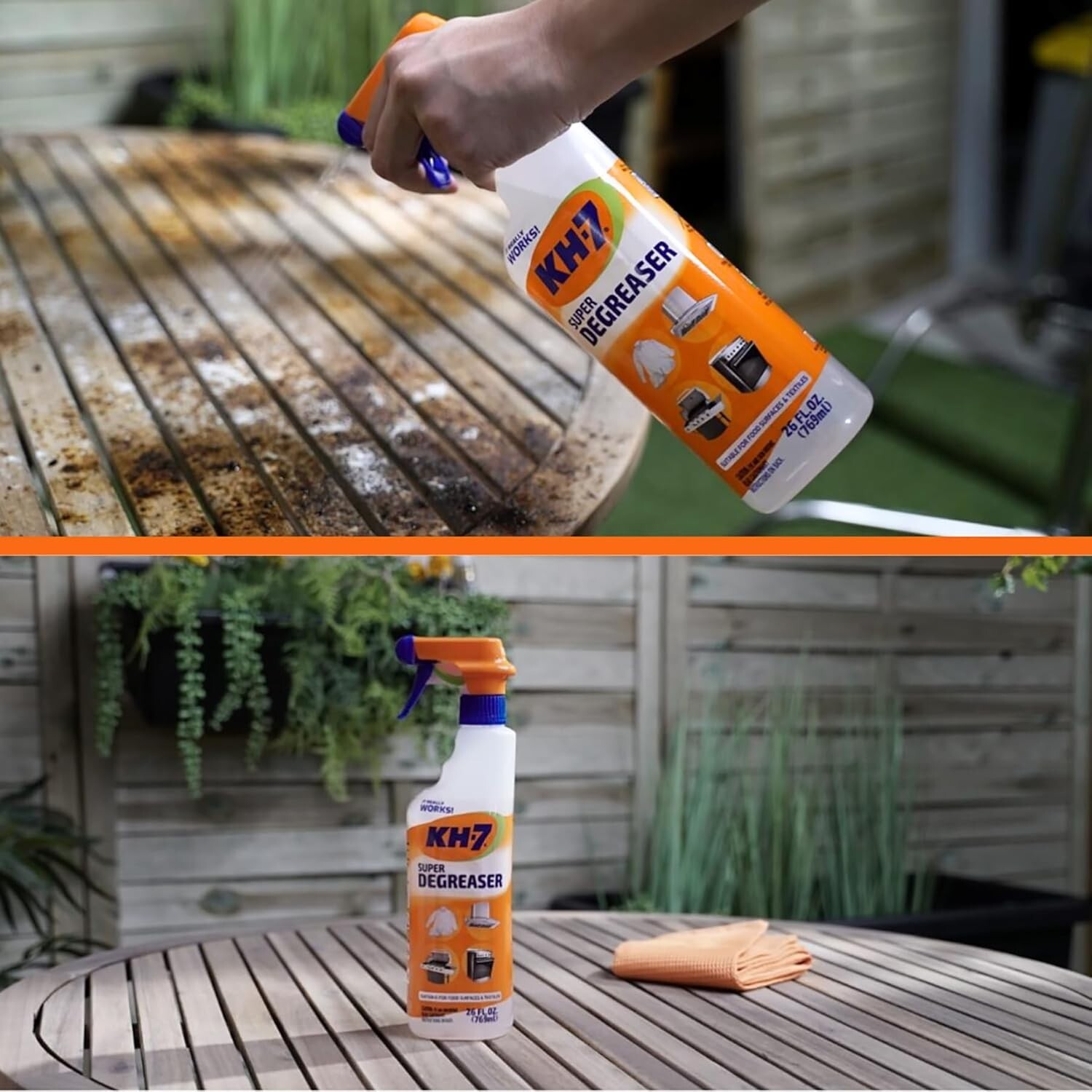 Heavy Duty Degreaser Liquid 26 oz Multi-Purpose Cleaner for Home & Vehicles