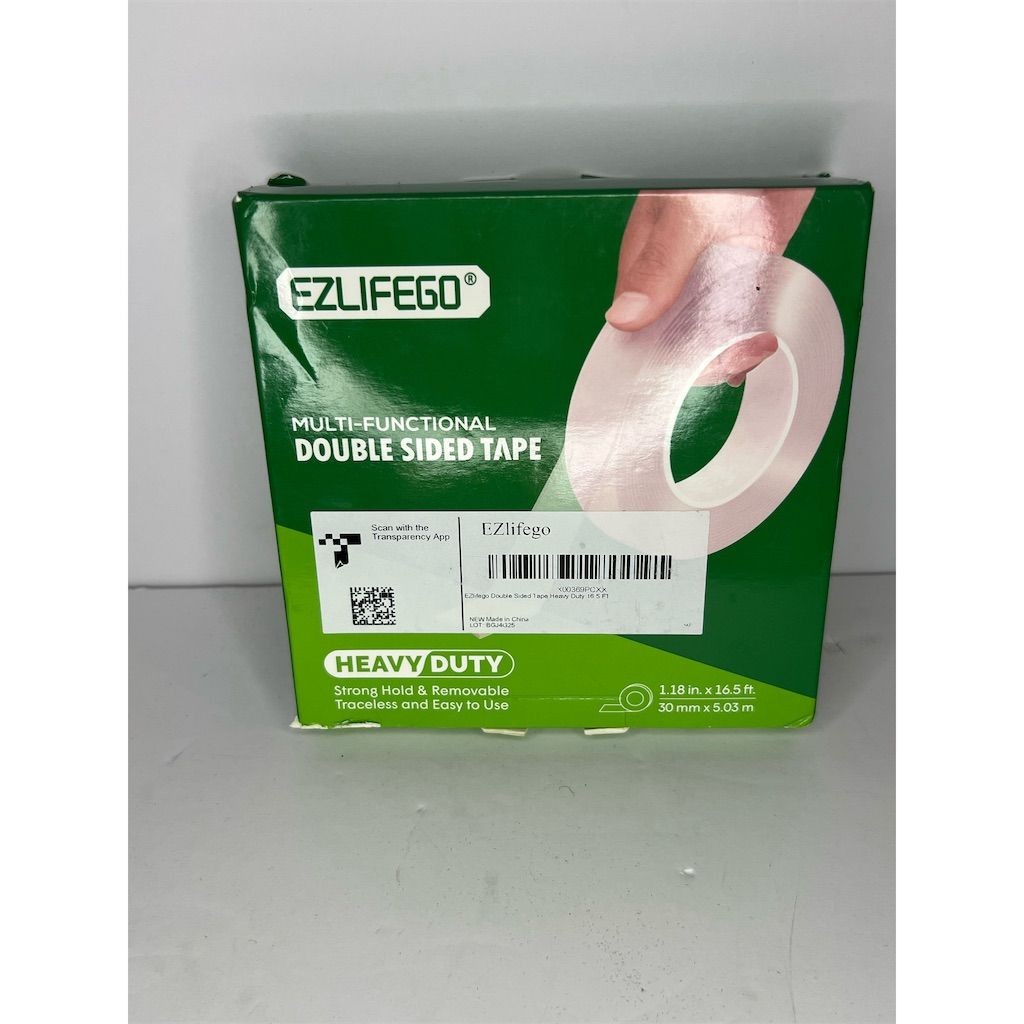 EZlifego Heavy Duty Double Sided Tape 1.18″x16.5ft Multi-Functional