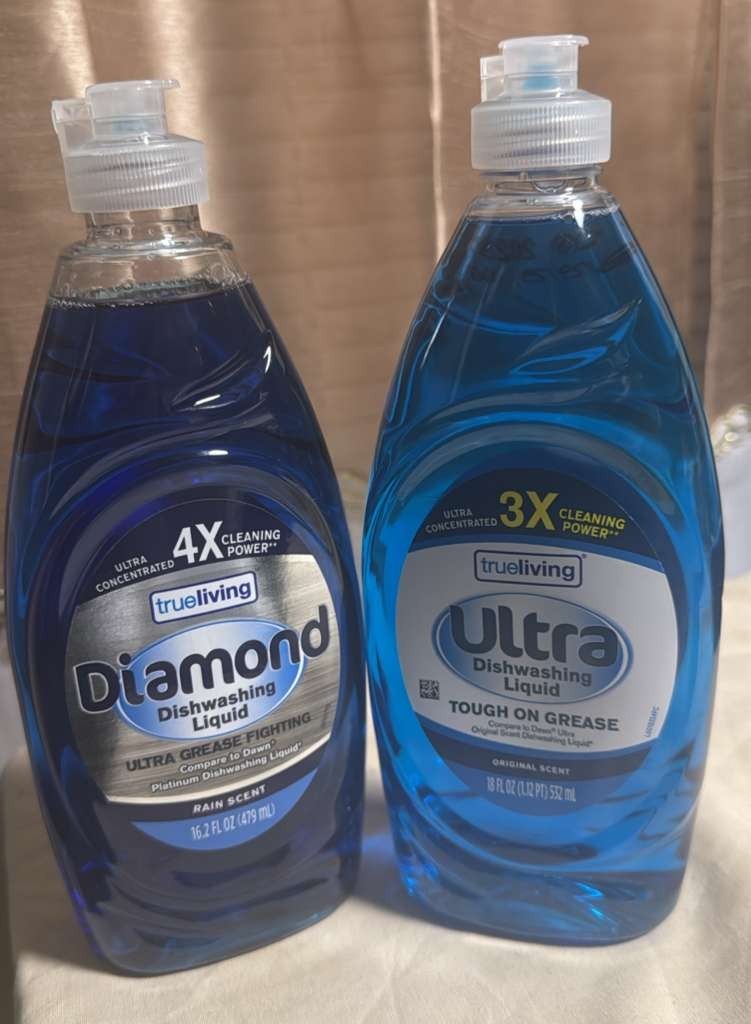 (2 PACK) 1 DIAMOND Dishwashing liquid 16.2 OZ + 1 ULTRA Dishwashing liquid 18 OZ