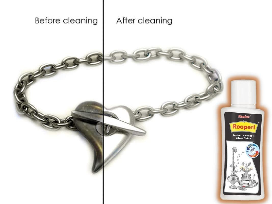 Latest Pitambari Rooperi India Instant contact Silver Shining & Cleaning Polish