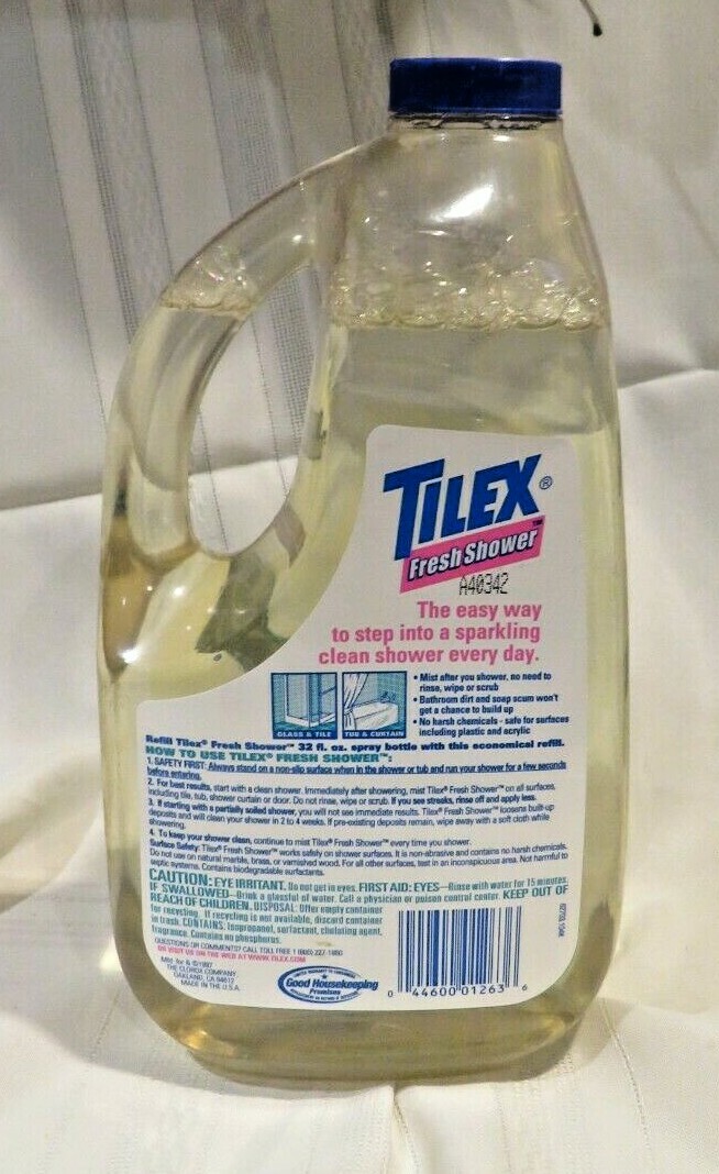 RARE – Original Tilex Fresh Shower Daily Cleaner Refill 64 Fl Oz 90% left