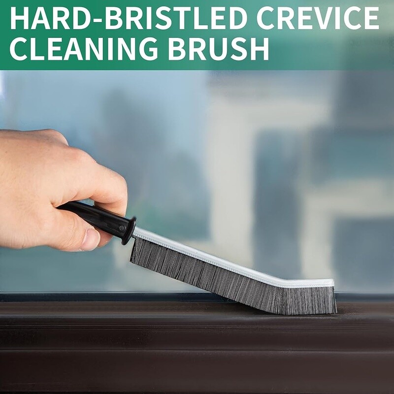 6-Pack Hard Bristle Crevice Cleaning Brush Grout Sink Tool Home Essentials New