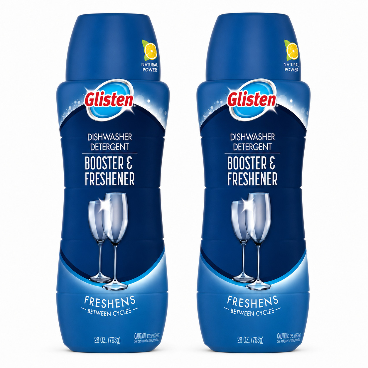 Glisten Dishwasher Detergent Booster & Freshener 28oz Each – PACK OF 2