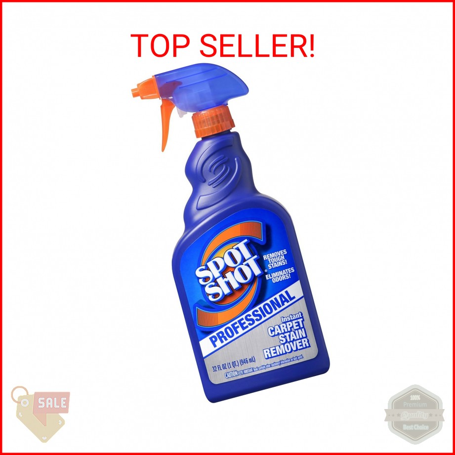 Spot Shot Professional Instant Carpet Stain Remover with Trigger Spray, 32 OZ