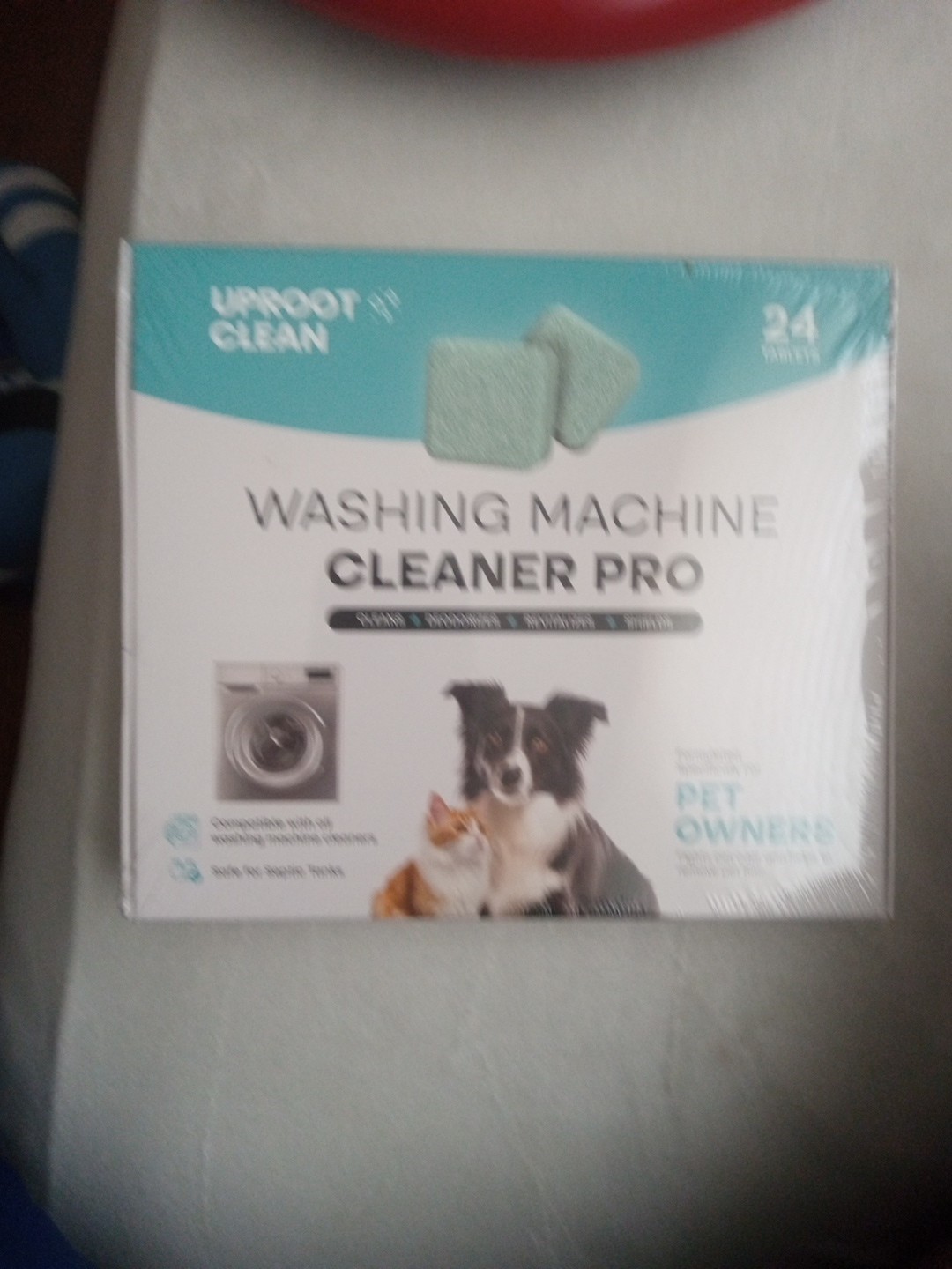 Uproot Clean Washing Machine Cleaner Pro Tablets 24 Pack Pet Owners New