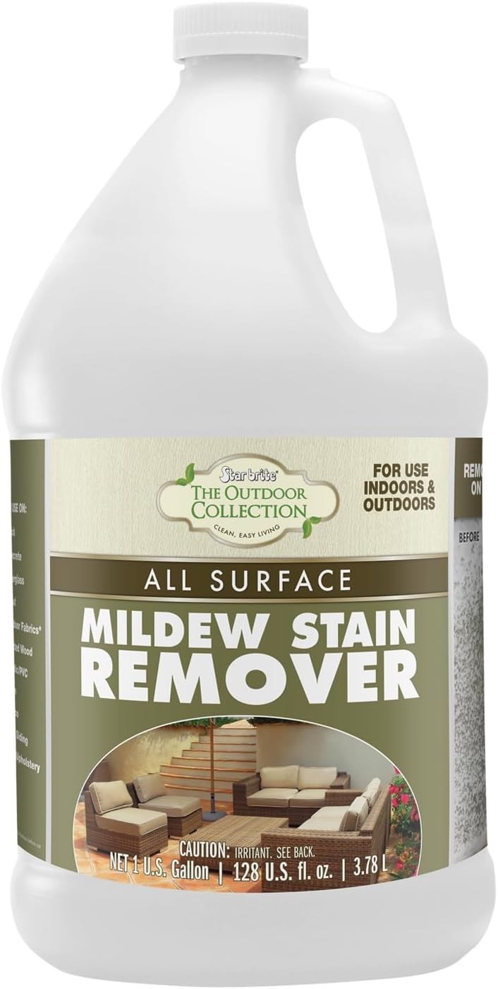 O/C Mildew Stain Remover – Professional Strength, Quick-Acting, Multi-Surface…