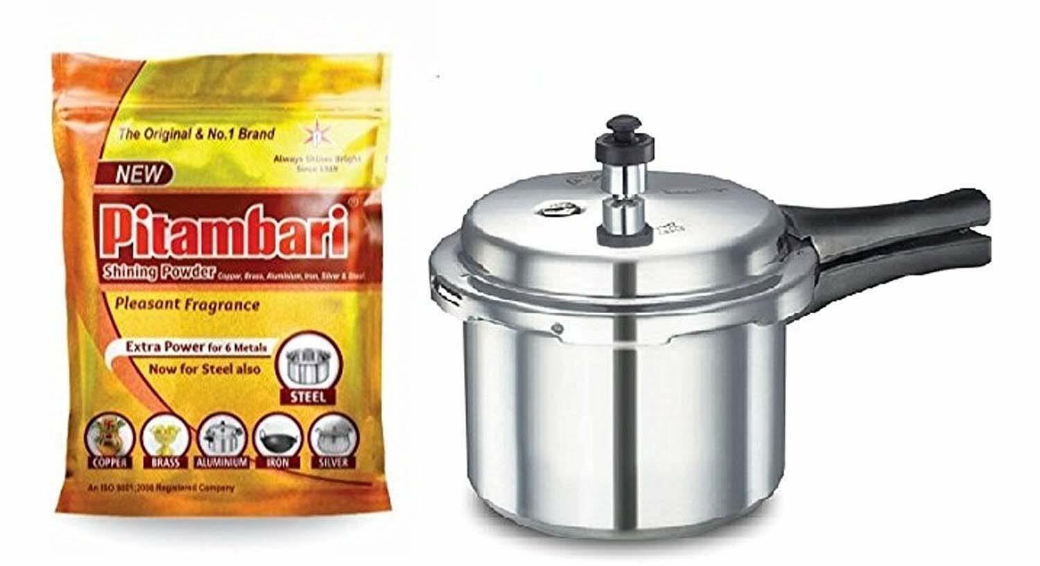 Pitambari Minerals Emulsifiers Shining Powder for 6 Types of Metals (200 g).