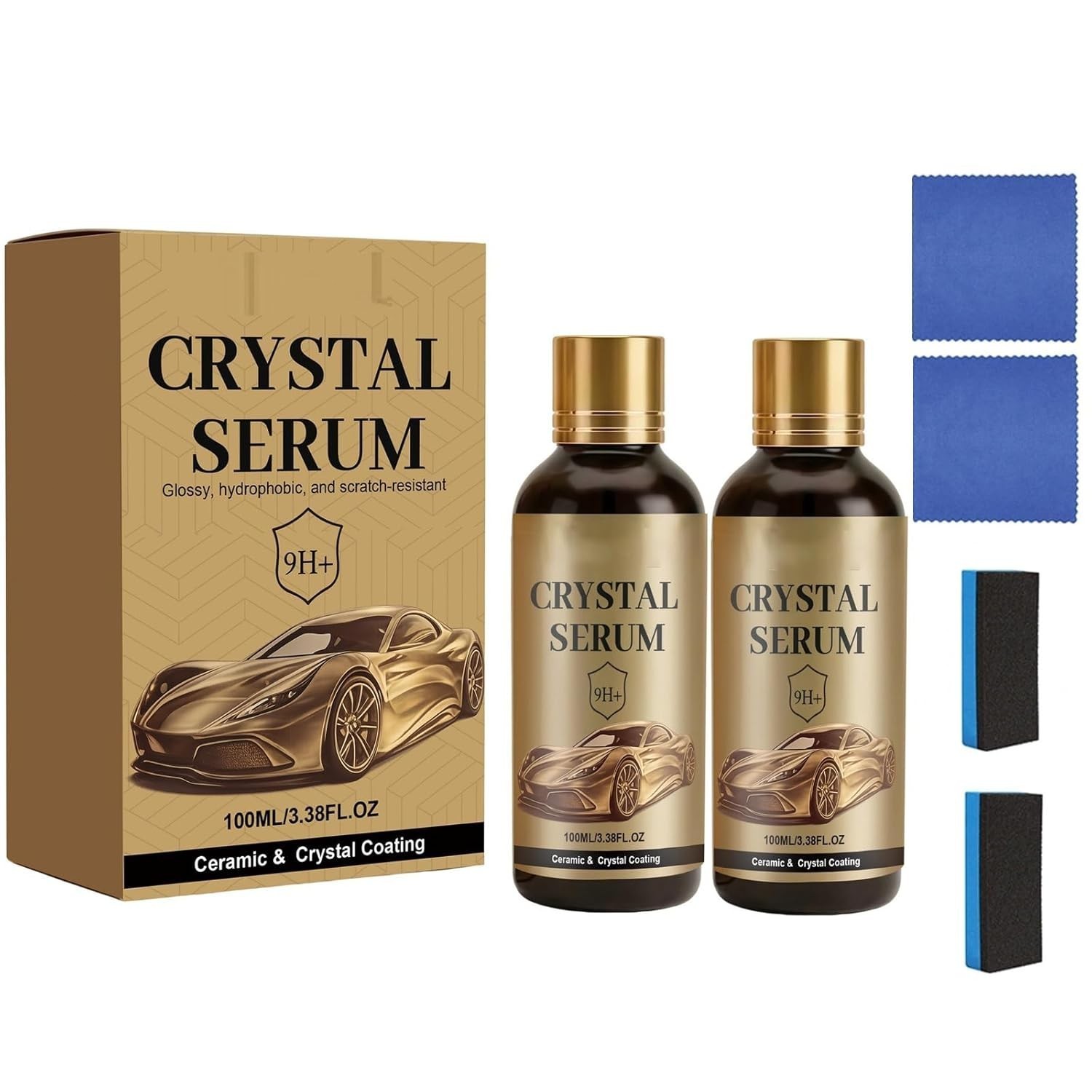 100ML PTZ Crystal Serum – Advanced Graphene Ceramic Coating For Cars US