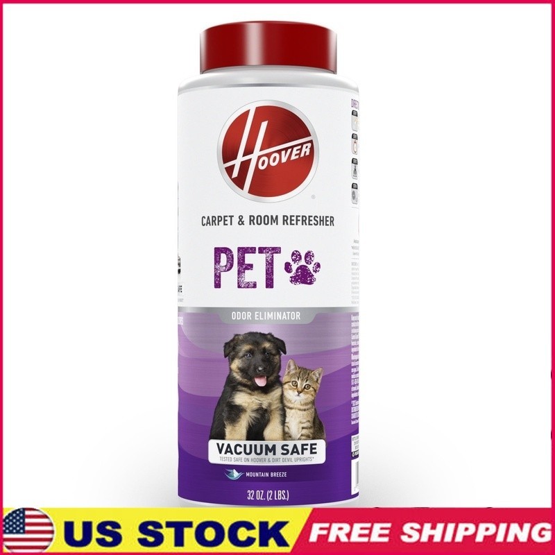 Carpet Refresher Powder Pet Odor Eliminator Vacuum Safe Clean Fresh Scent 32oz