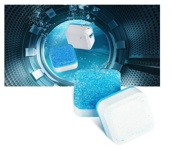 15 or 30 Pieces Solid Washing Machine Cleaner Effervescent Tablet Washer Cleaner