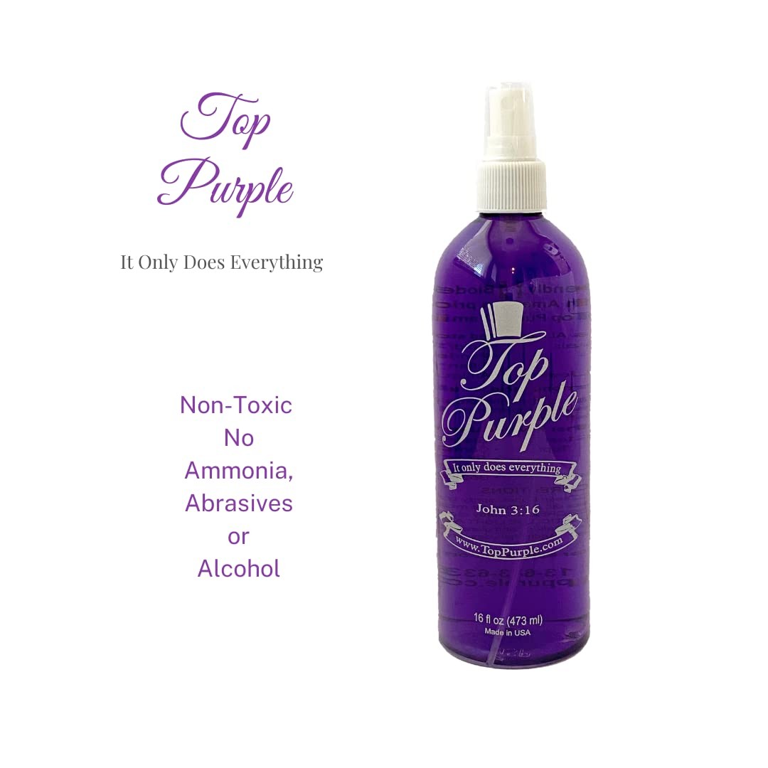 Purple Jewelry and More Cleaner 16 Ounce Spray Bottle