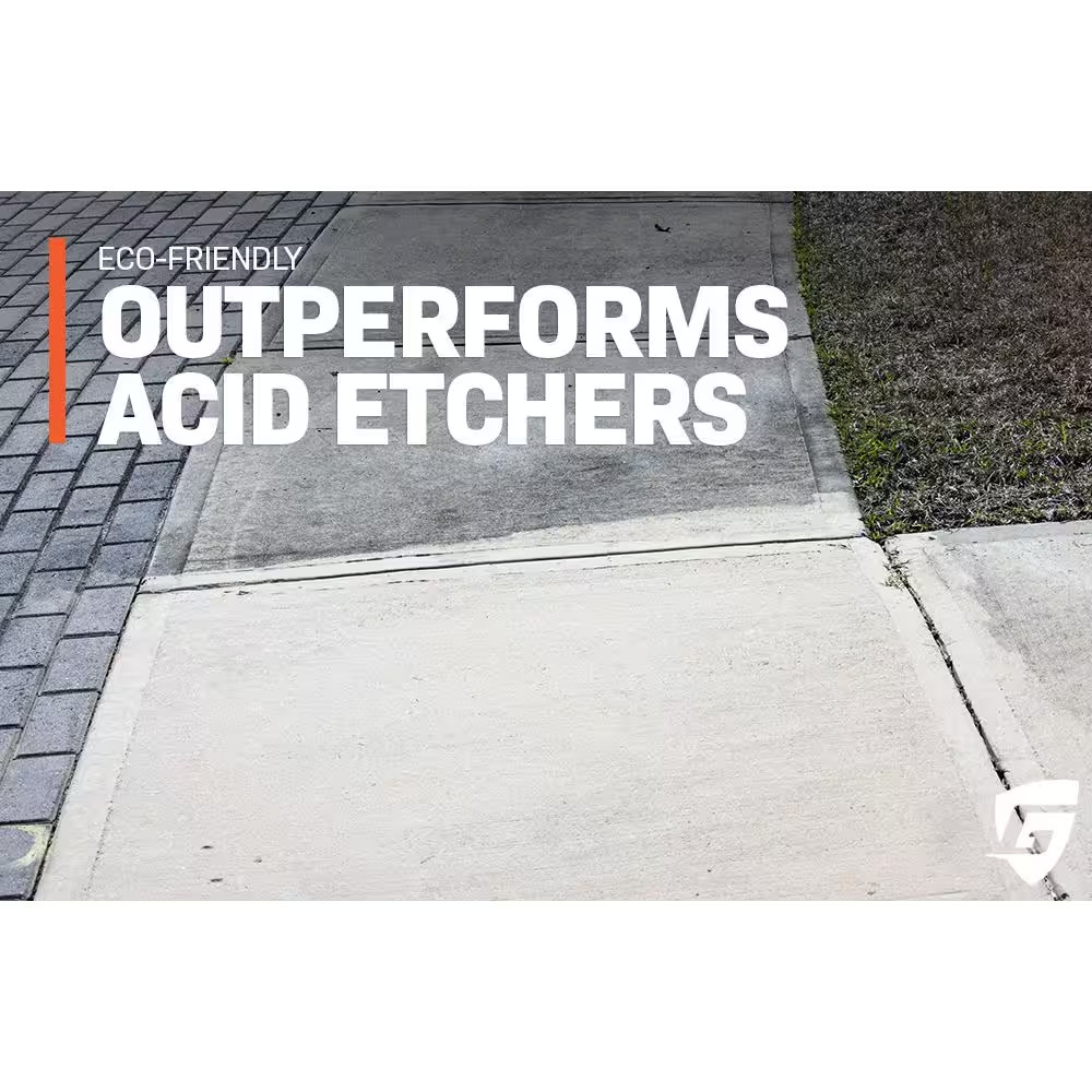 1 Gal. Non-Acid Based Concrete Etcher and Cleaner