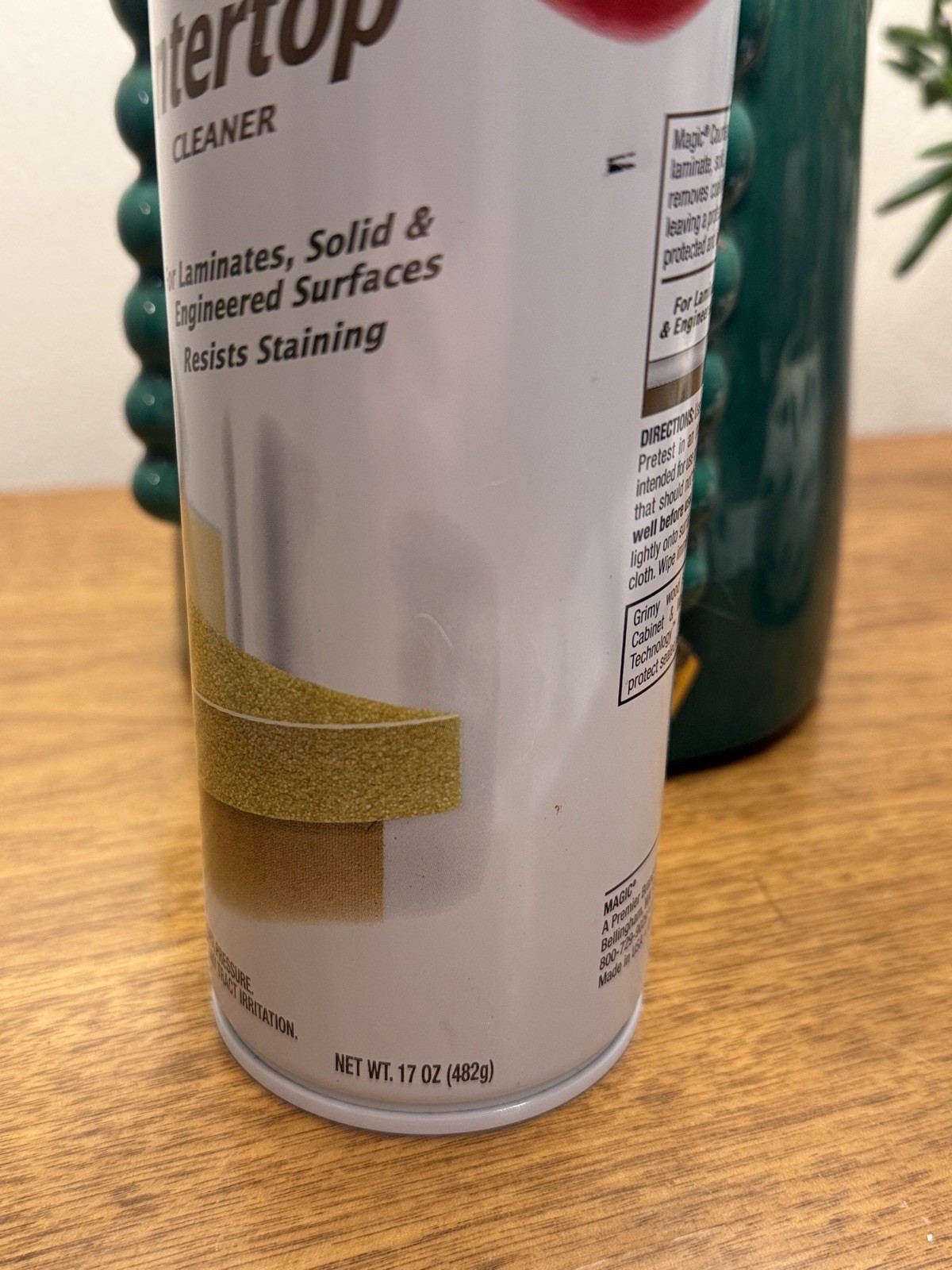 Magic Countertop Cleaner 17 oz Aerosol Spray Ideal Laminate Discontinued OPEN